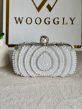 Cloud Pearl Clutch