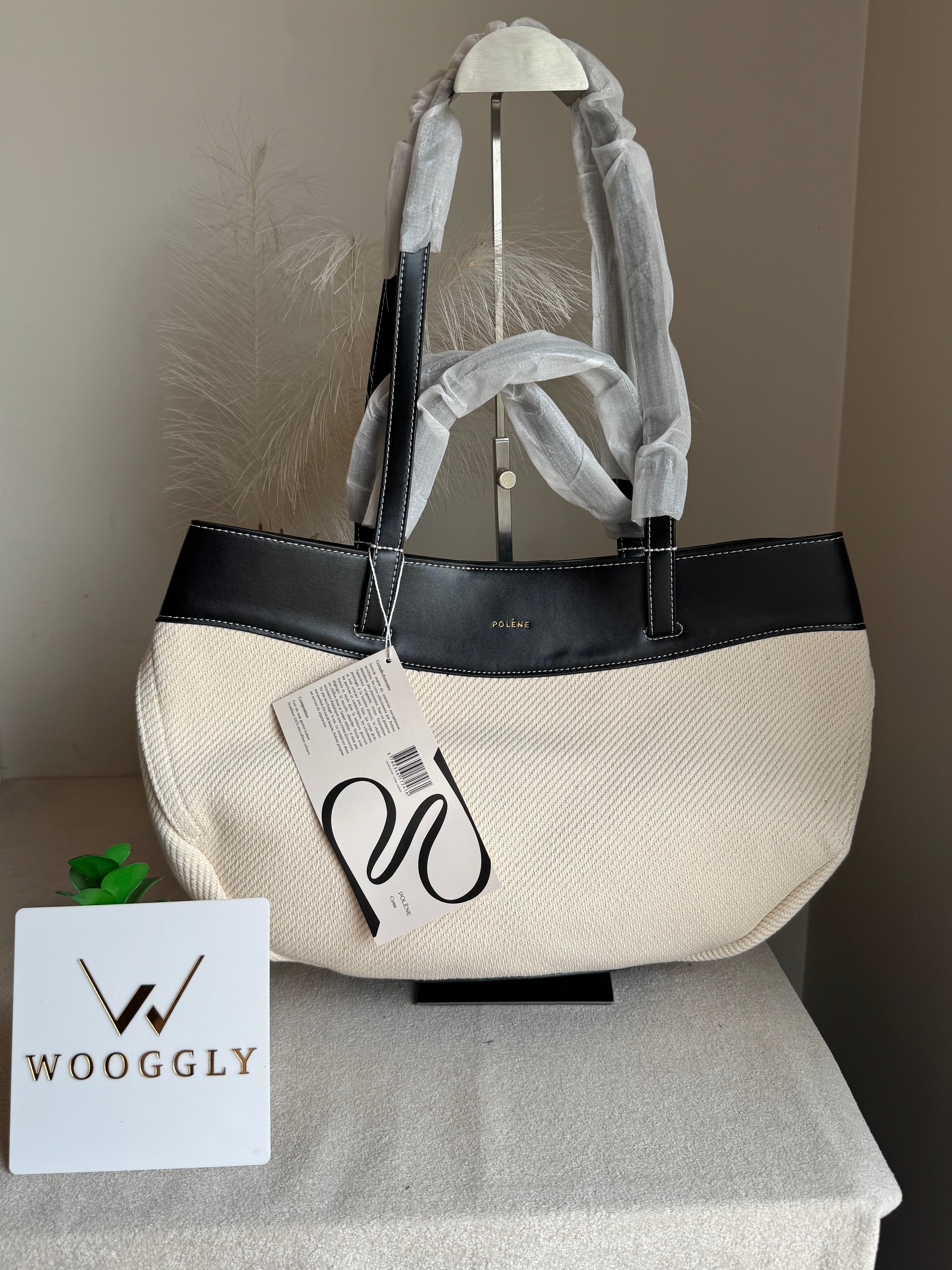 Polene Cyme - Cream with Black