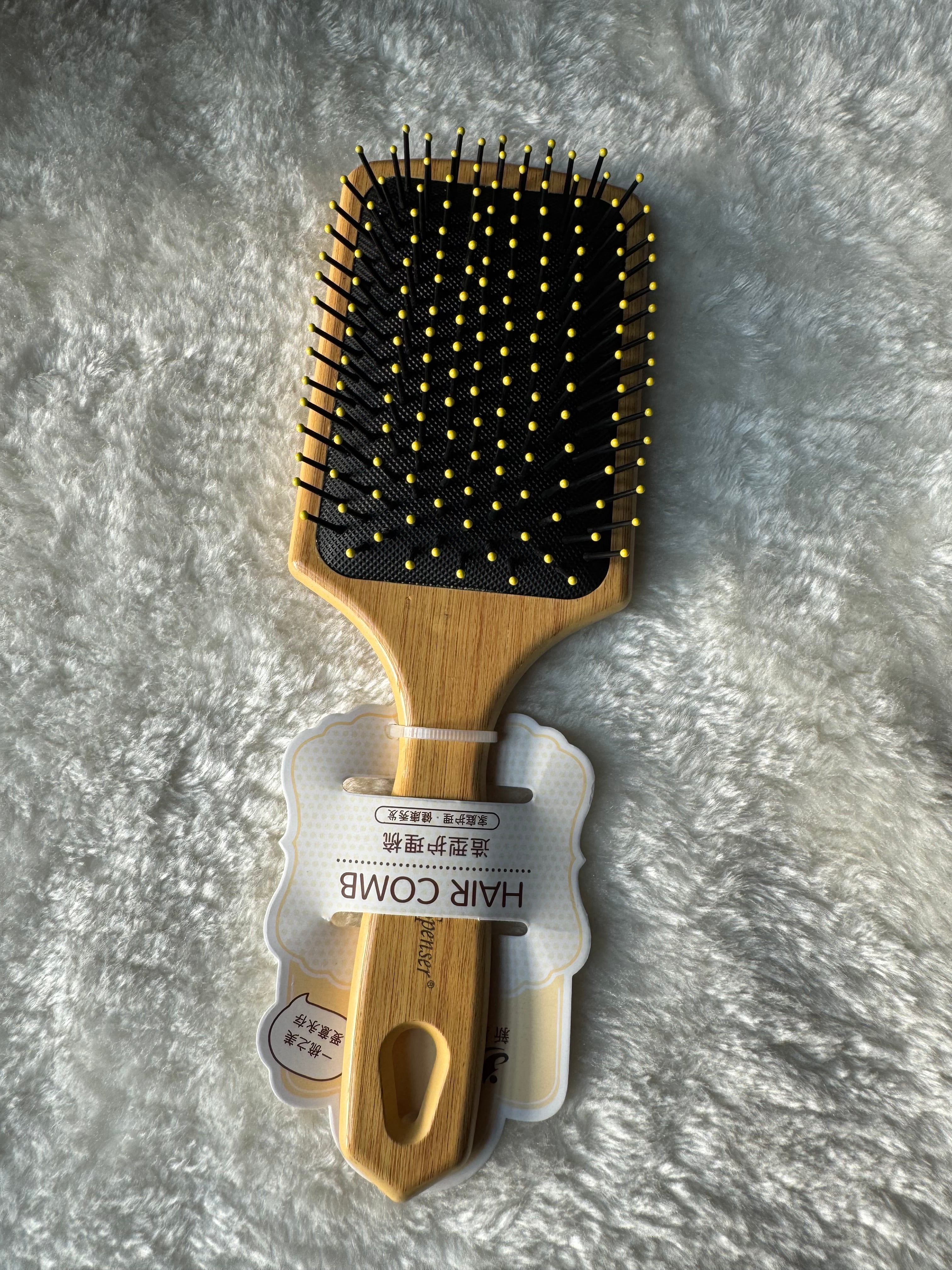 Wooden Bristles Hair Growth Brush