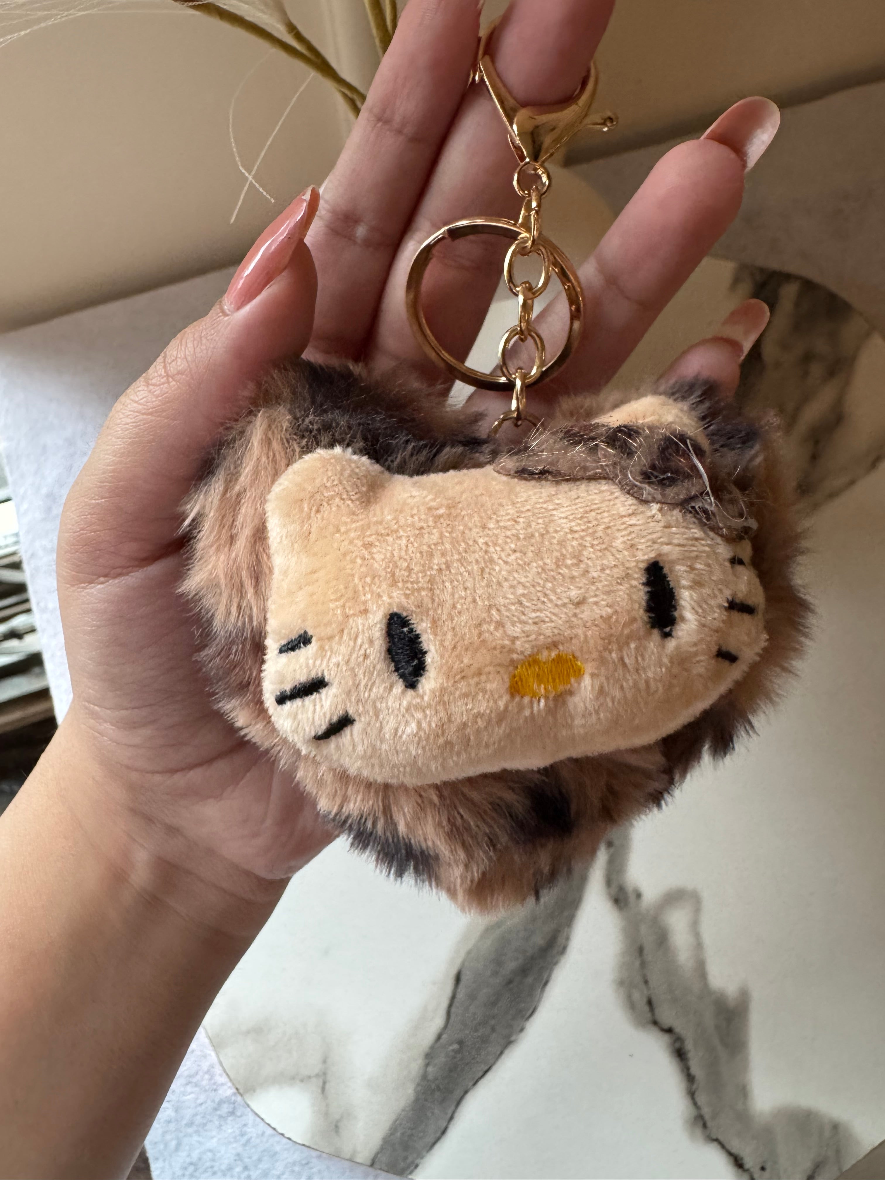 Soft & Fluffy Kitty Bag Charm