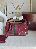 Extremely Premium Gucci Wine Red Glam Bag