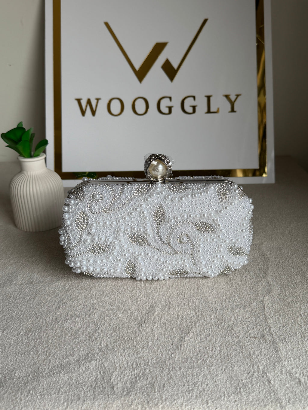 Petal Pearl Clutch