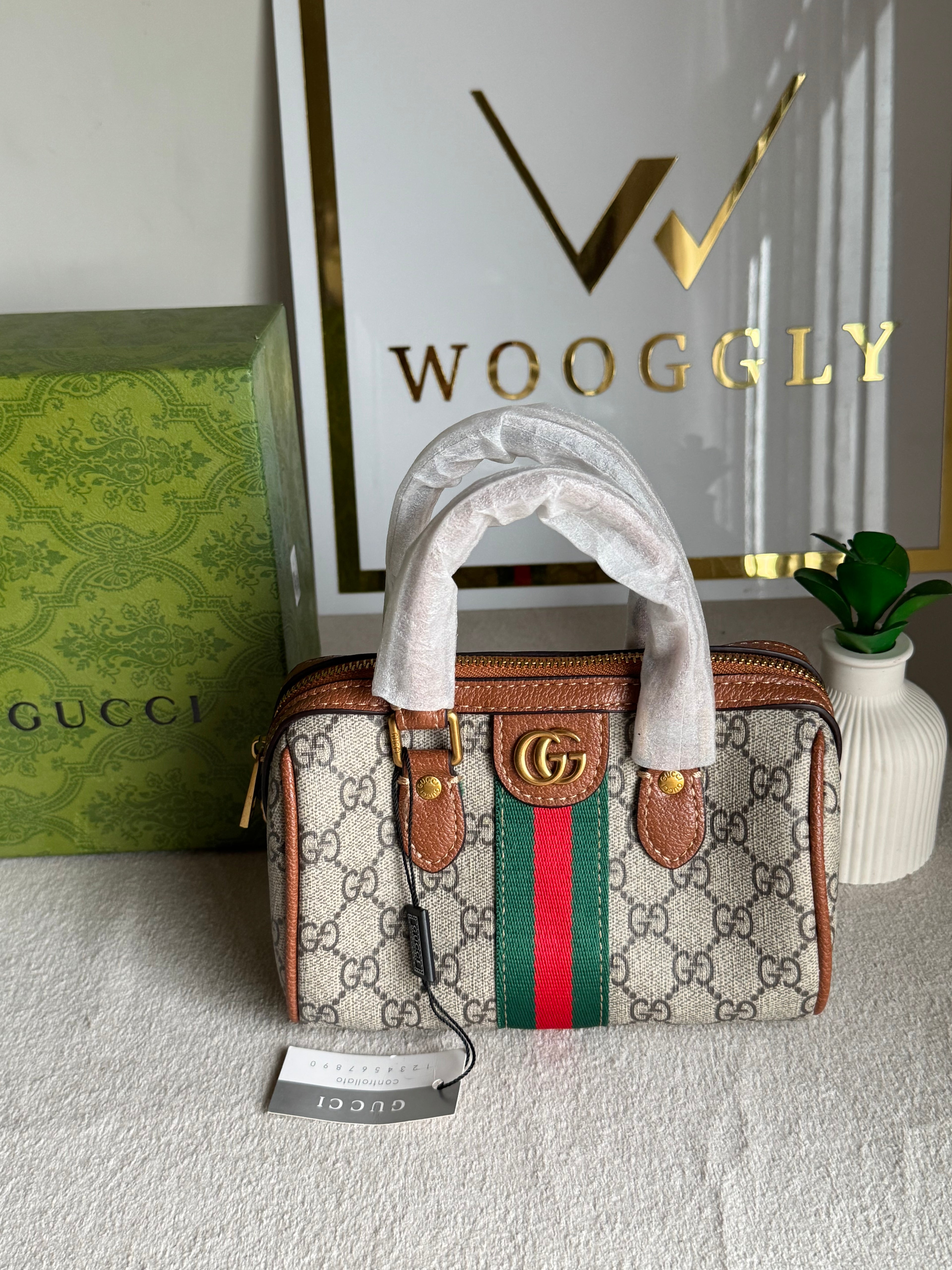 Gucci Mini Duffle Bag - Fall Brown