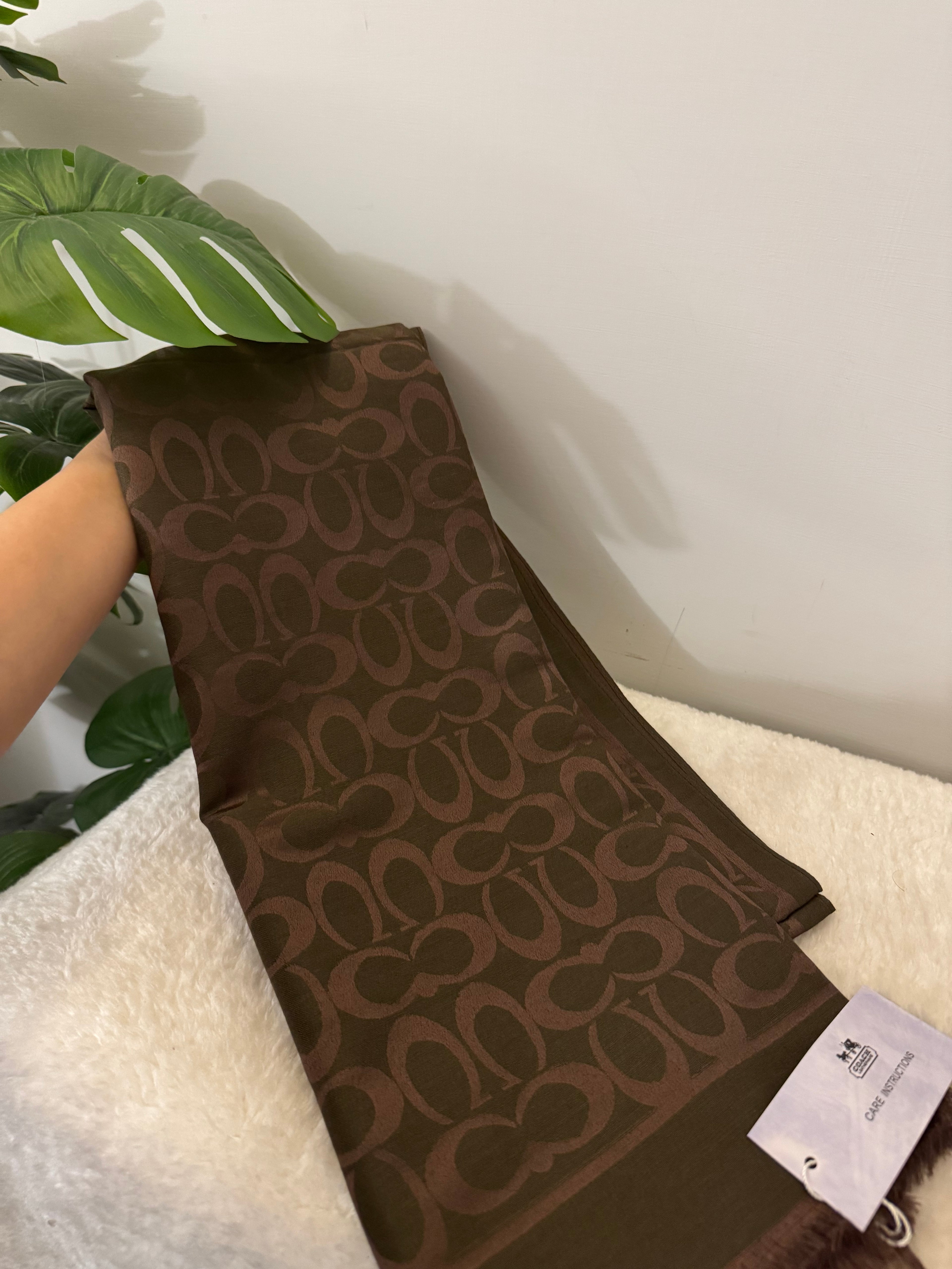 ALL SEASON Coach Branded - Greenish Brown