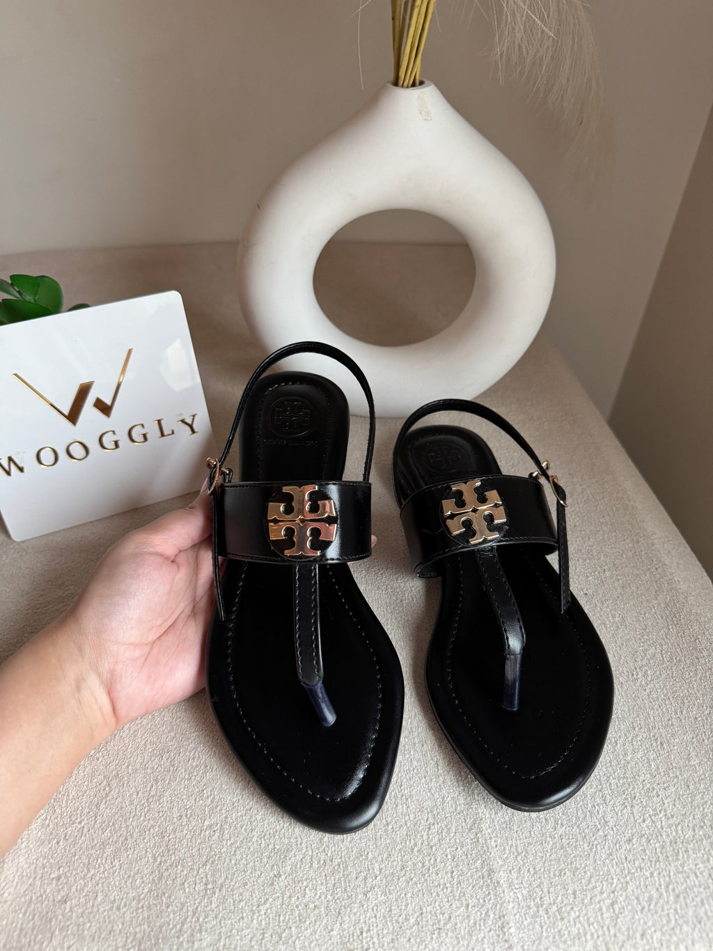 Tory Burch Sandals Black