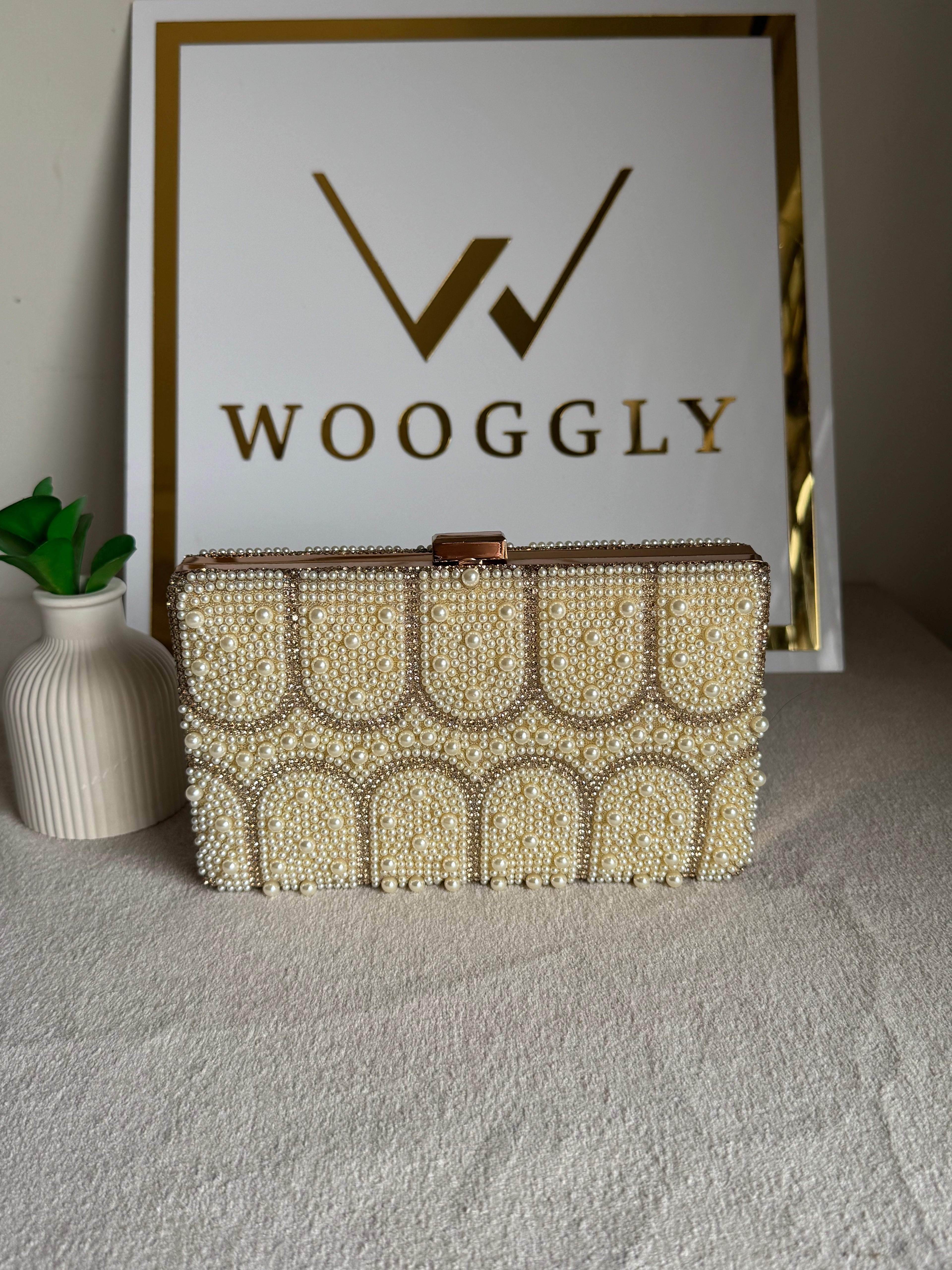 After Hours Pearl Clutch