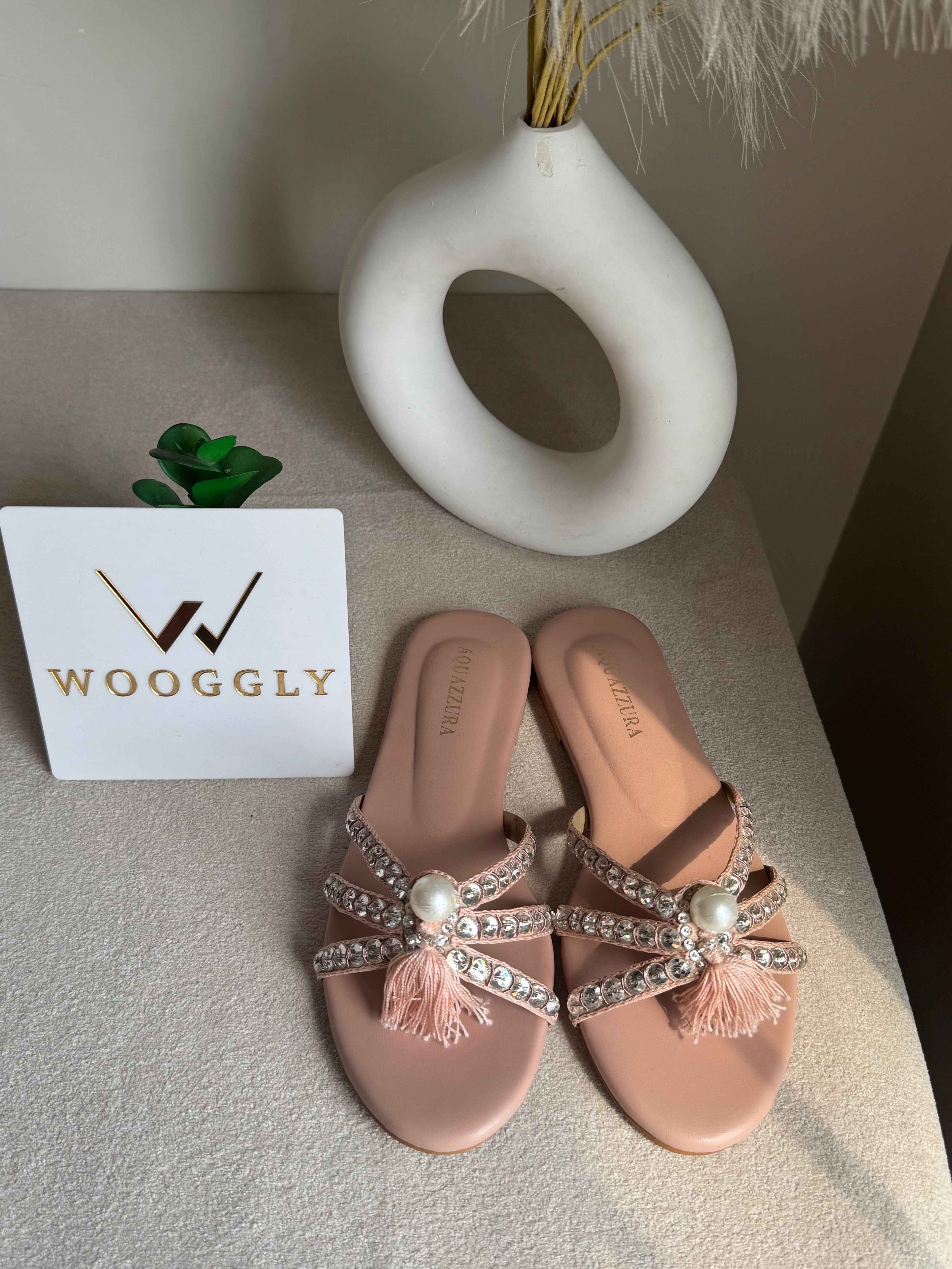 Angel Slides - Tea Pink