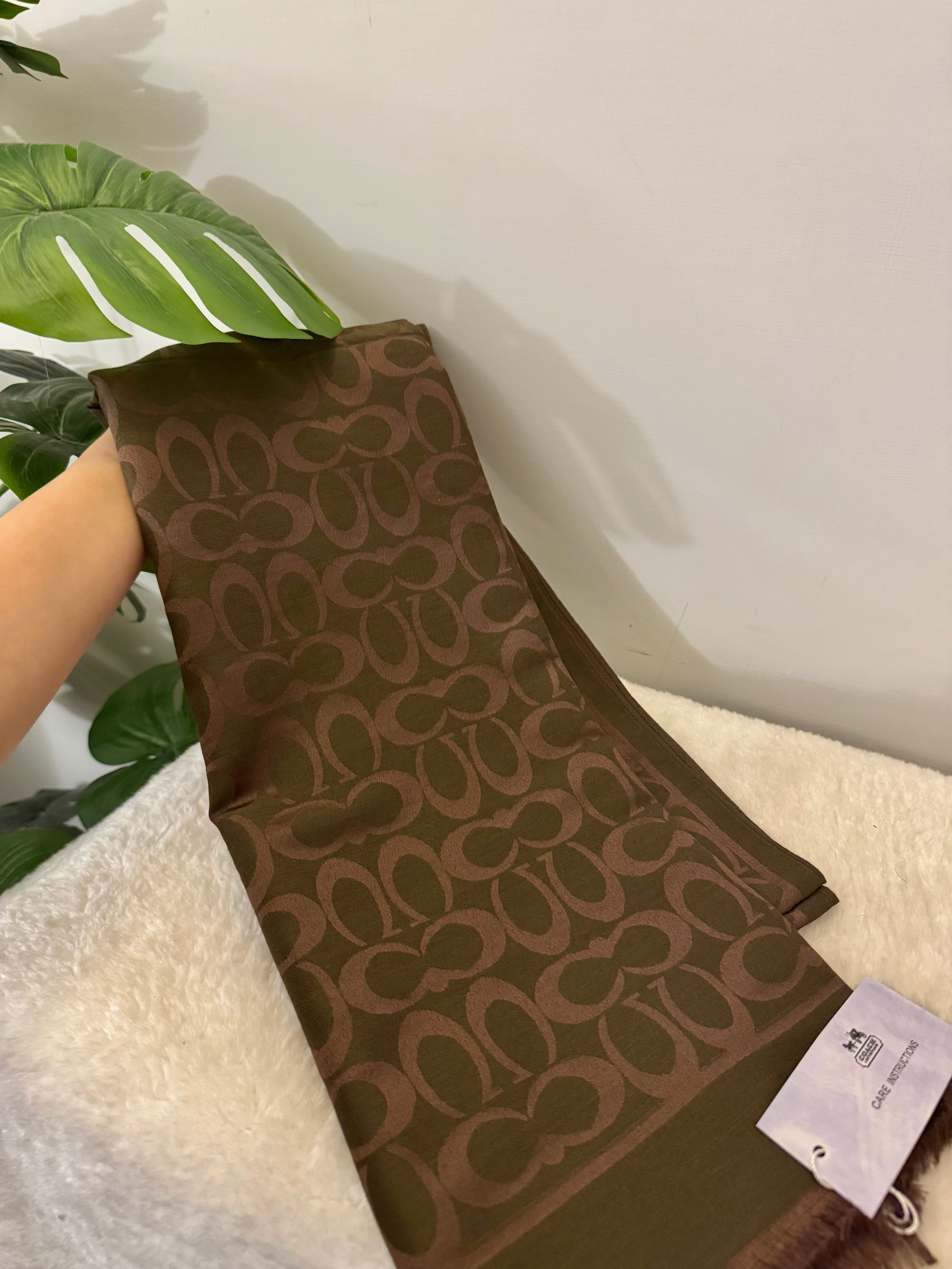 ALL SEASON Coach Branded - Greenish Brown