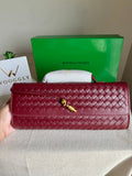 Premium Bottega Veneta Viral Bag with BOX Packing - Burgandy