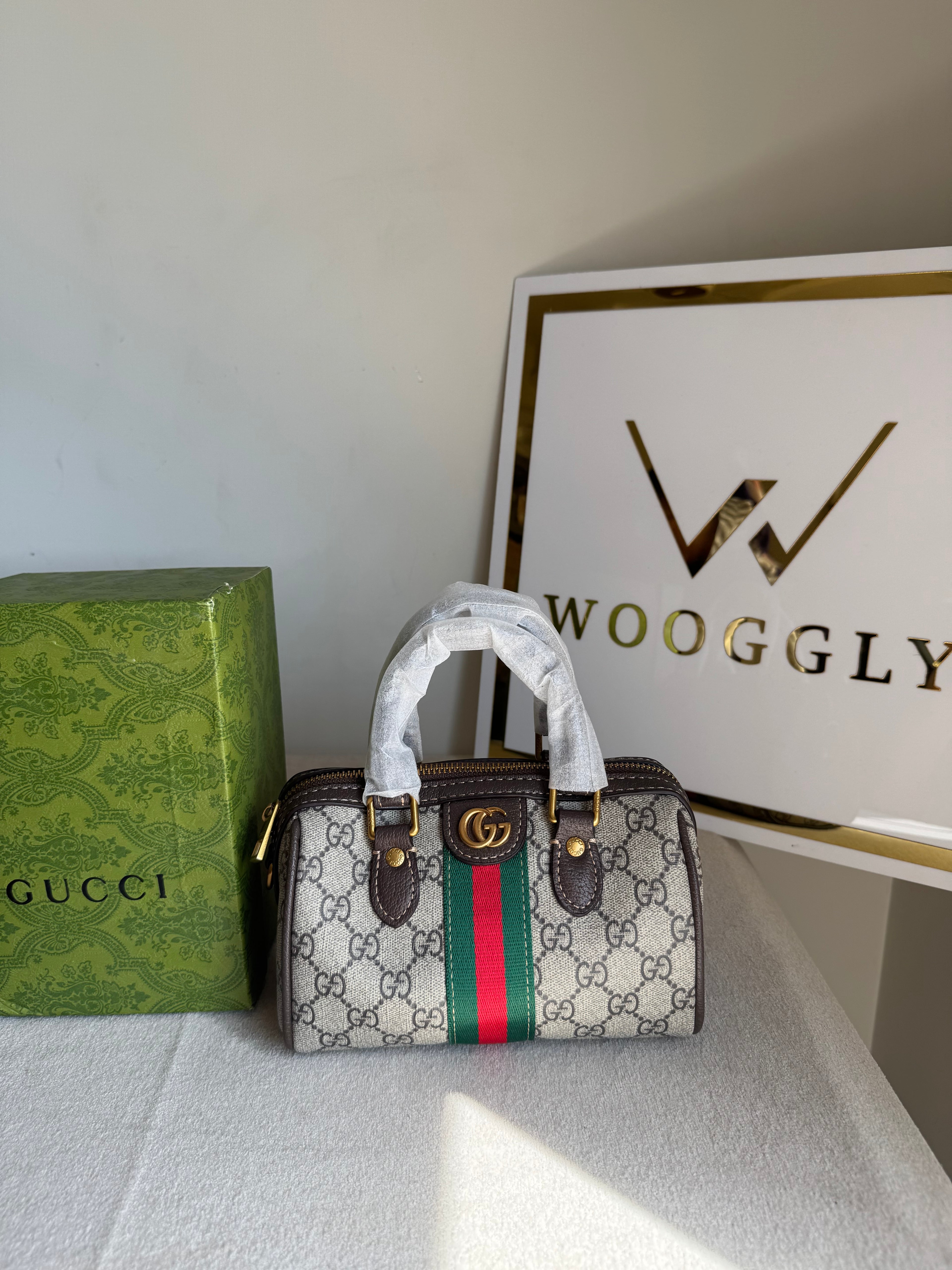 Gucci Mini Duffle Bag - Chocolate Brown