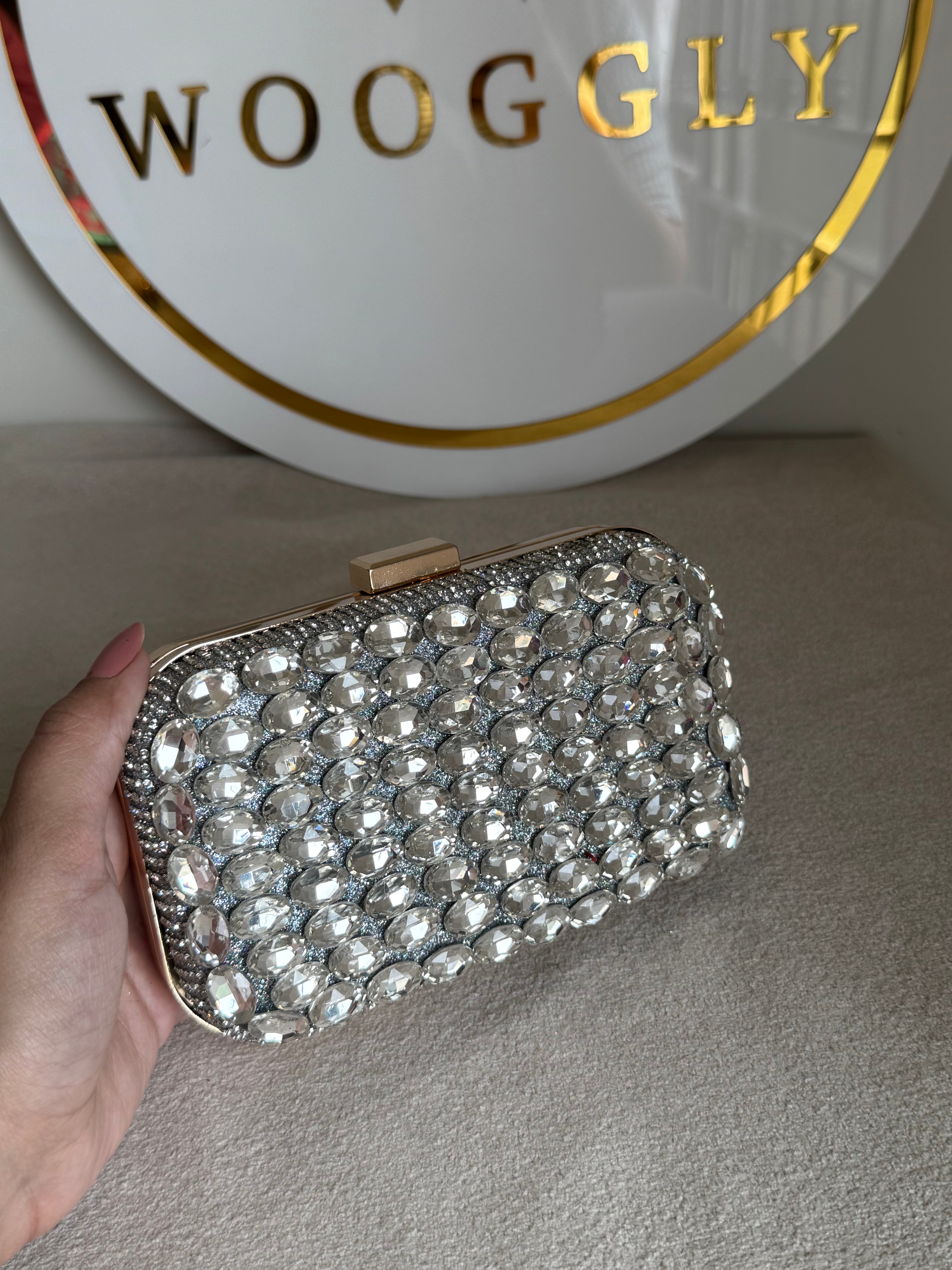 Dreamy Clutch - Silver