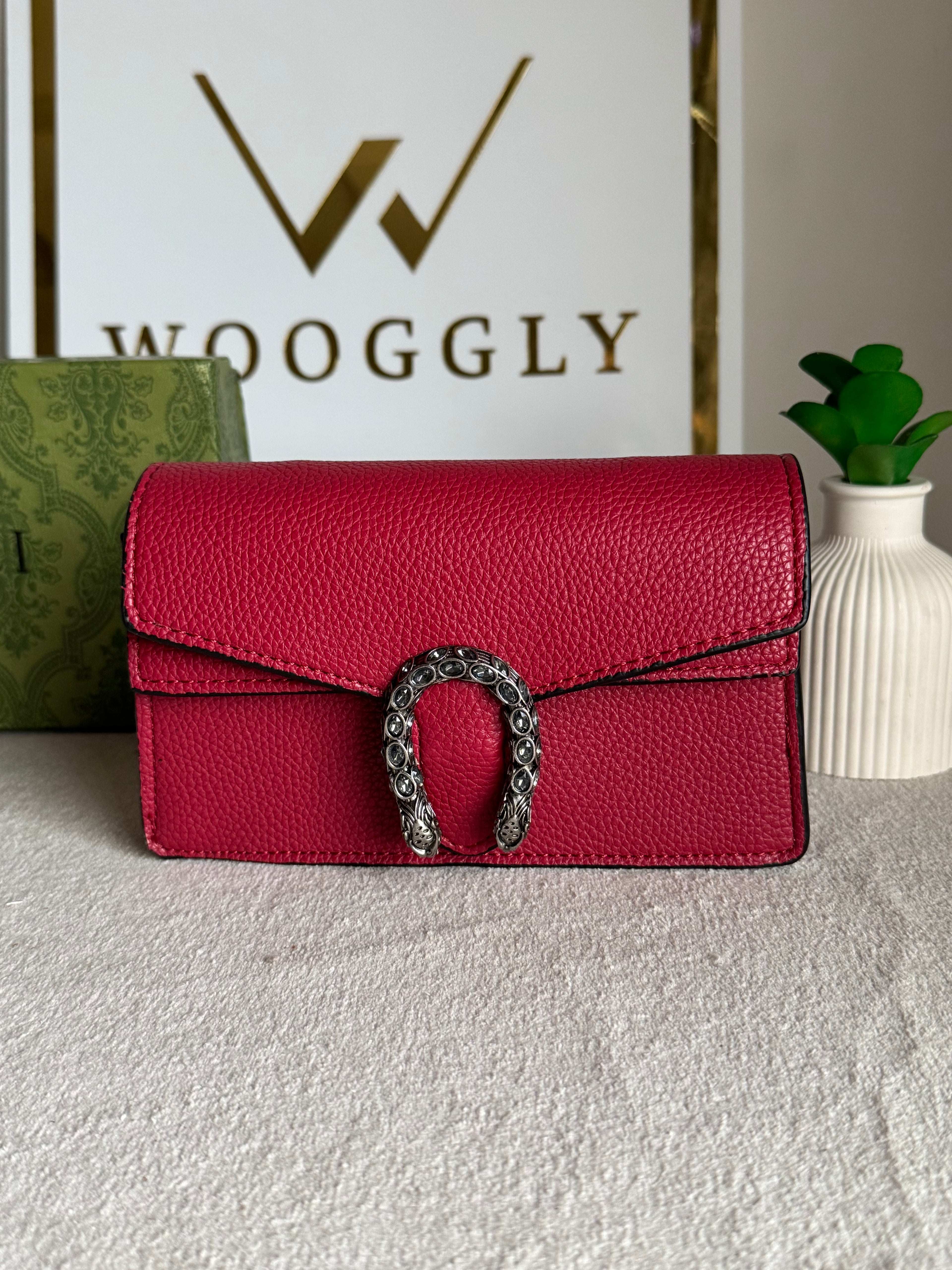 Viral Mini Gucci Bag Red - Box Packing