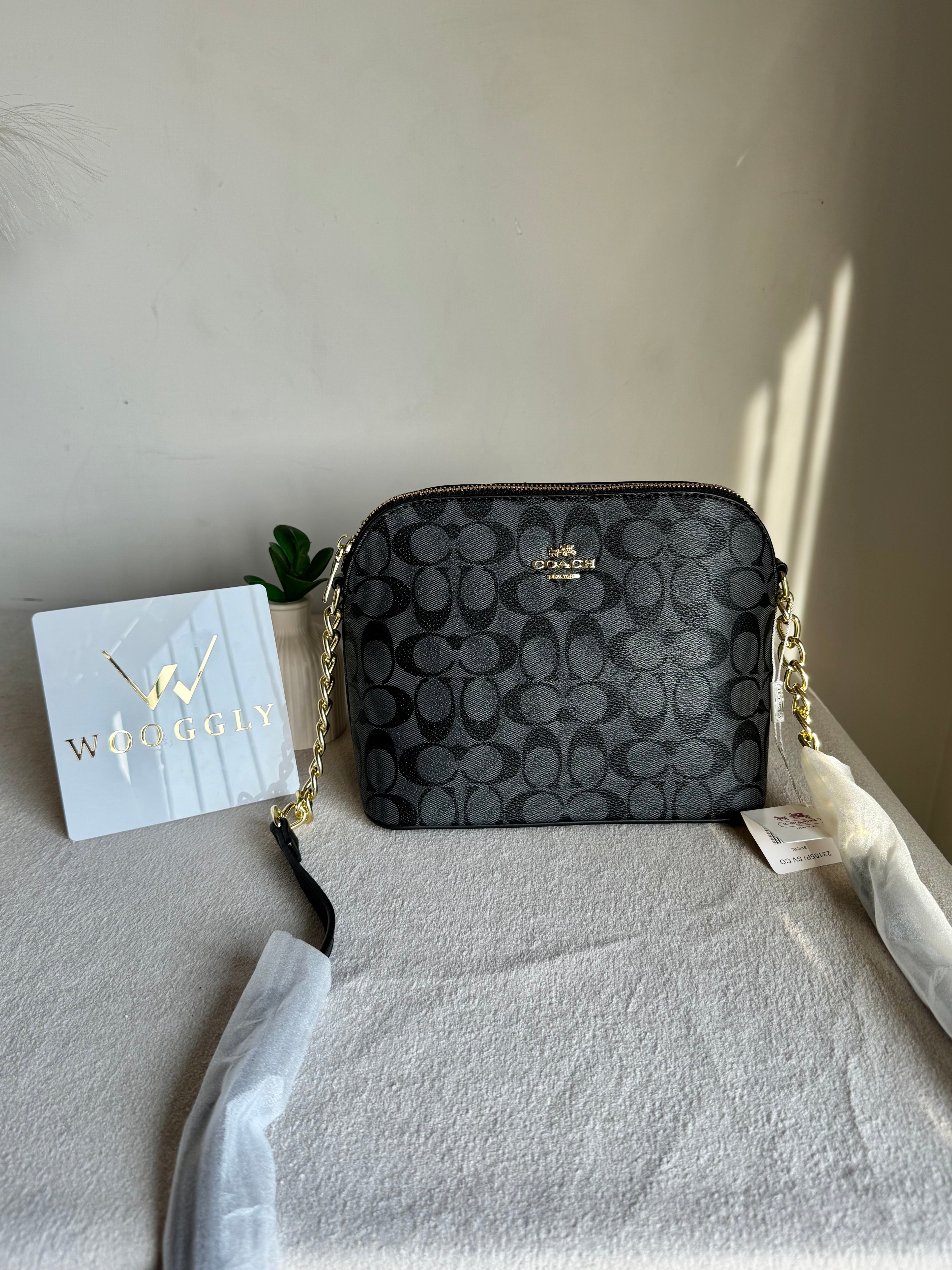 COACH Premium Crossbody Bag - Black