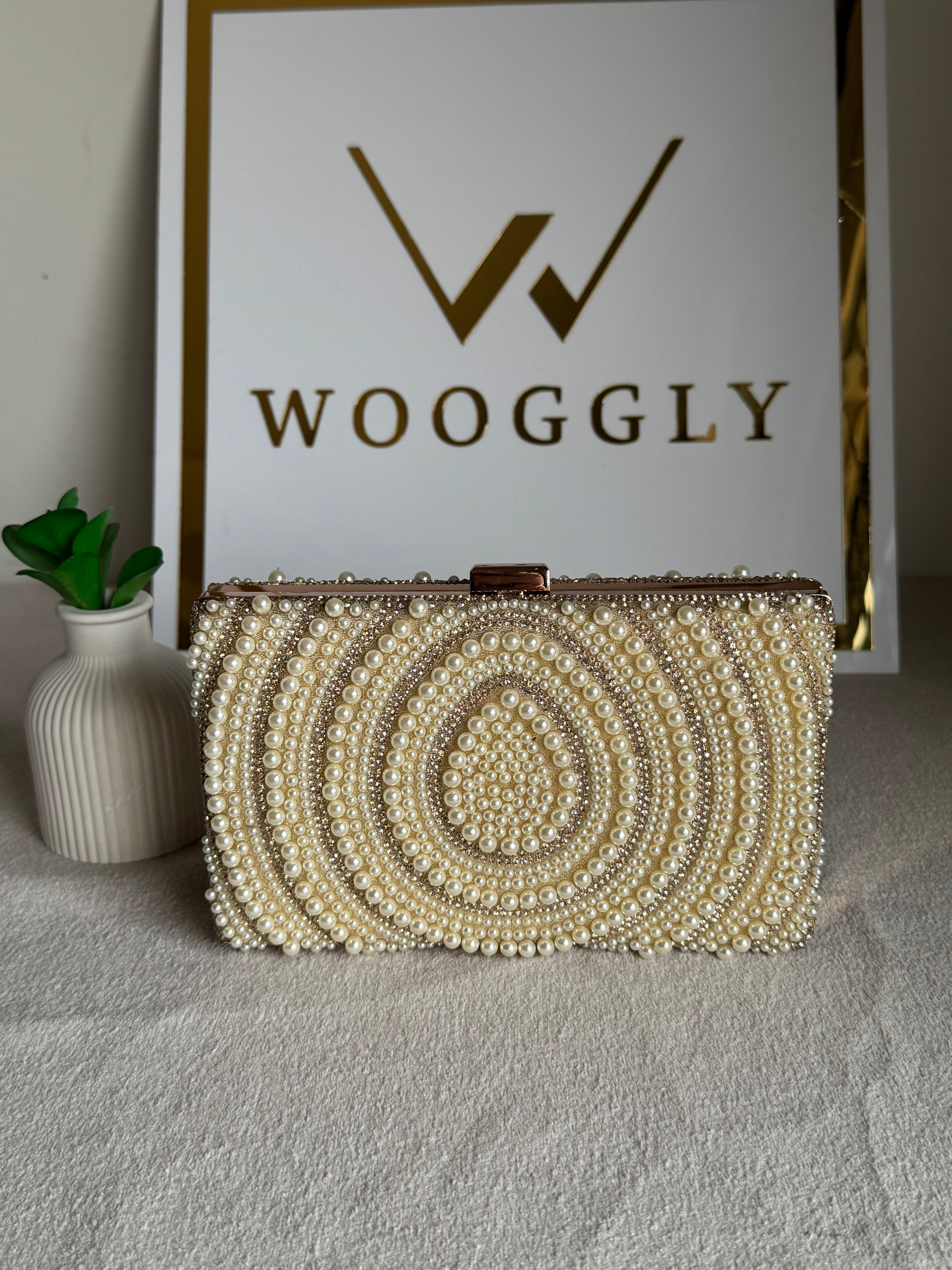 Forever Pearl Clutch