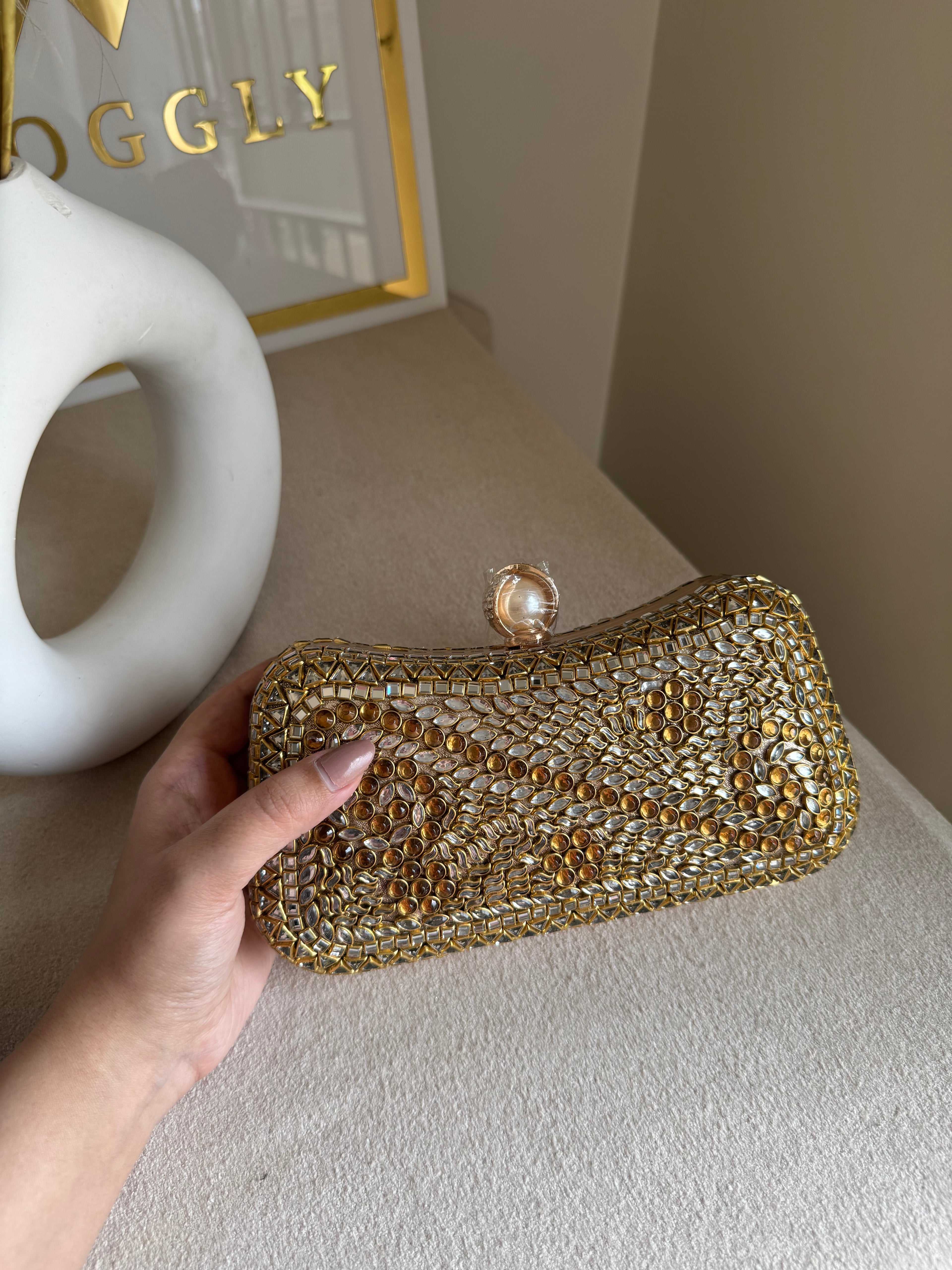 Kundan Clutch Design 3