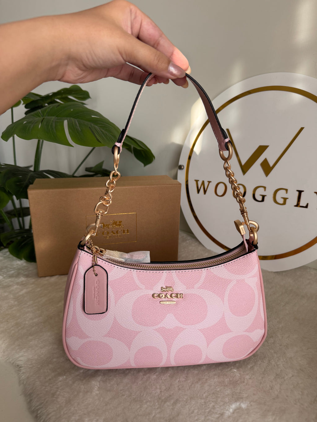 COACH TERI PREMIUM Pink - BOX PACKING