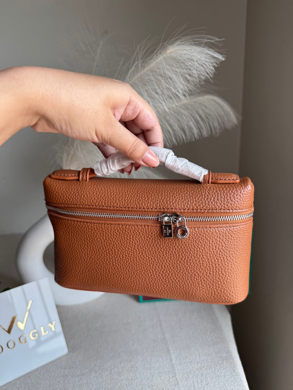 Loro Piana Premium Signature Bag - Brown