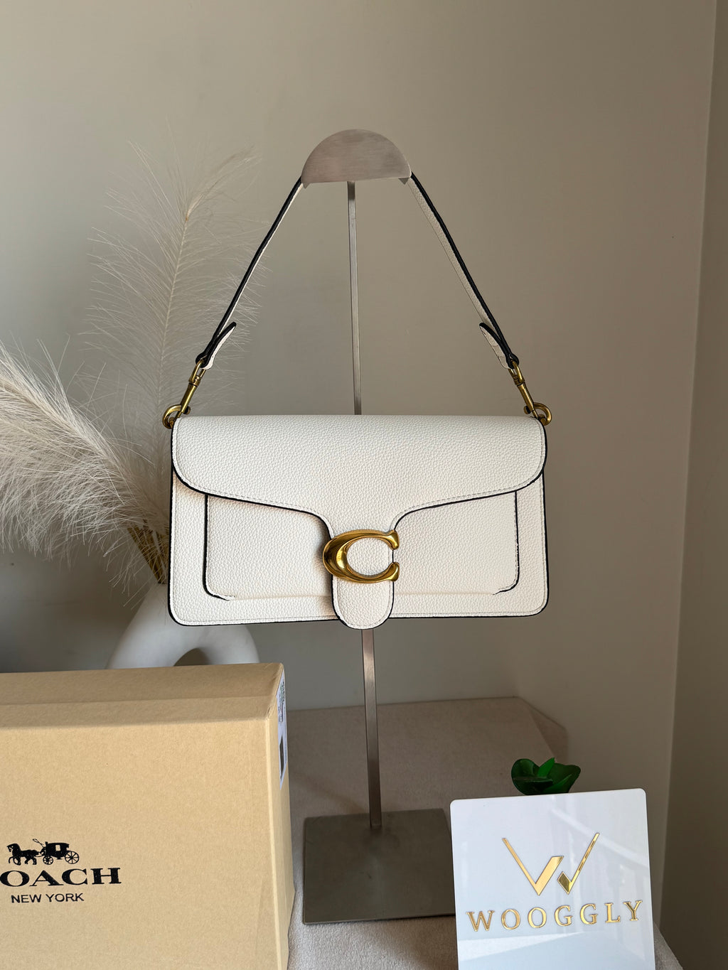 COACH TABBY 26 White Decent Quality - BOX PACKING