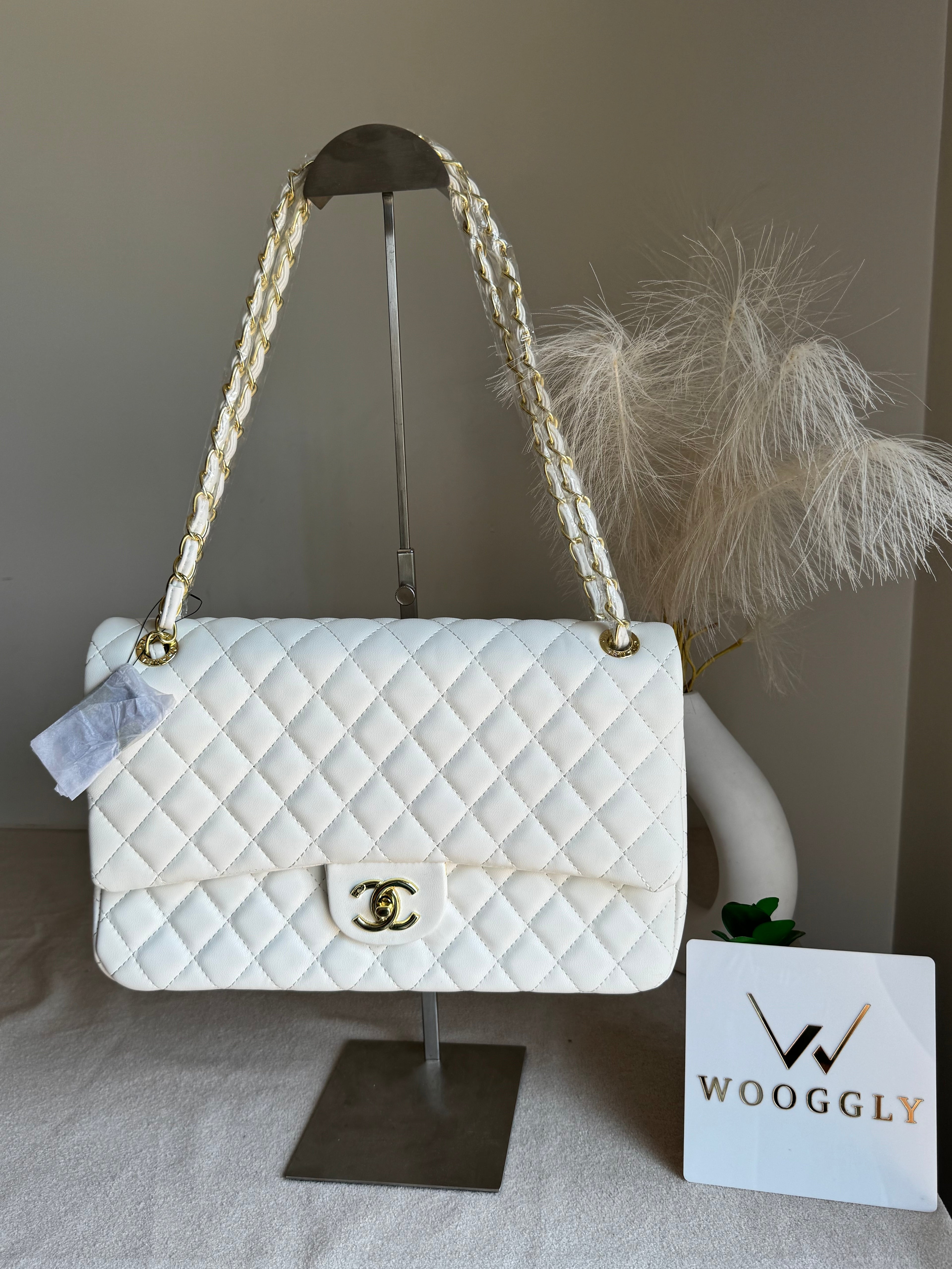Classic CH Premium Bag (White)