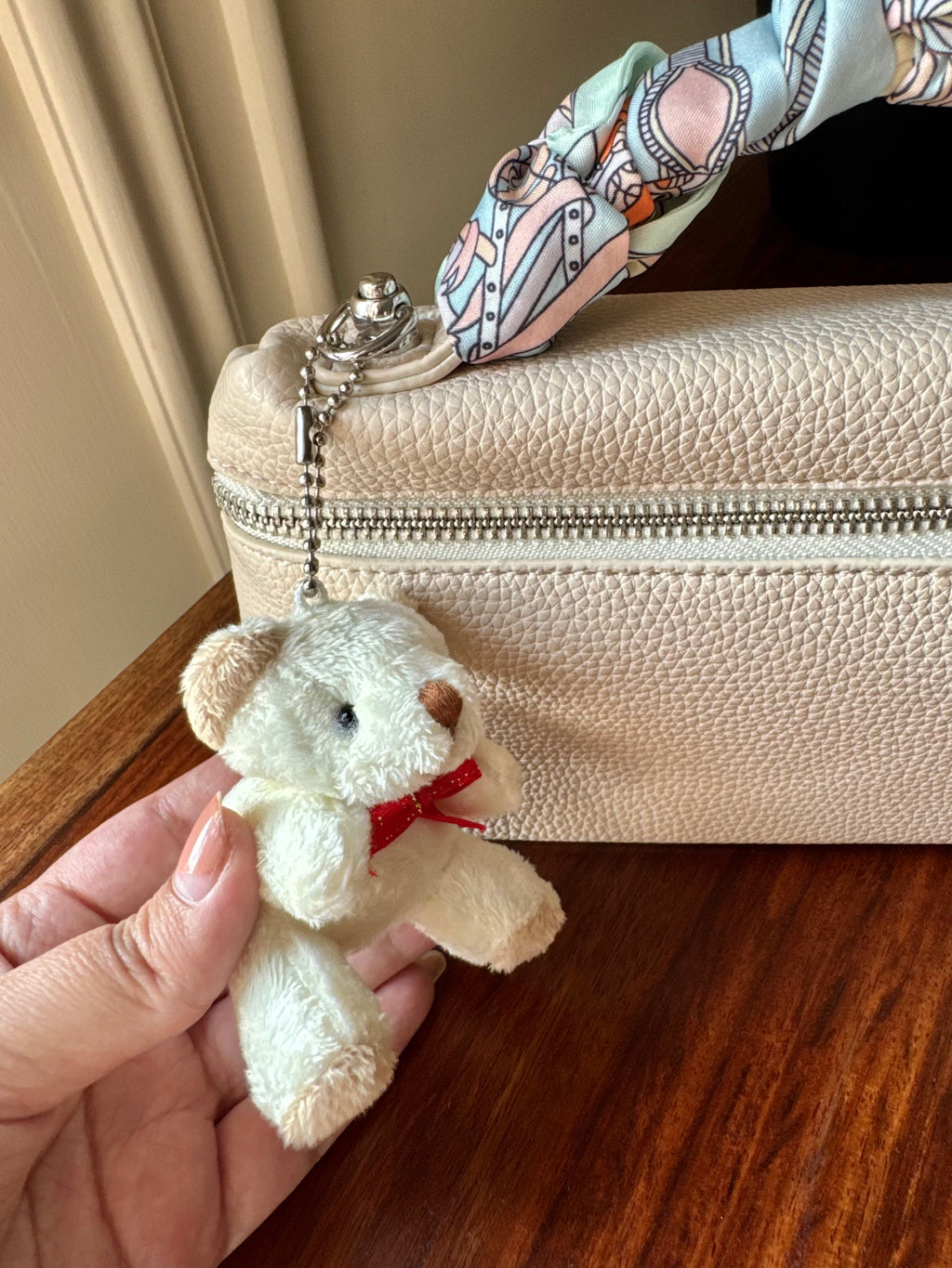 Teddy Bear Bag Charm