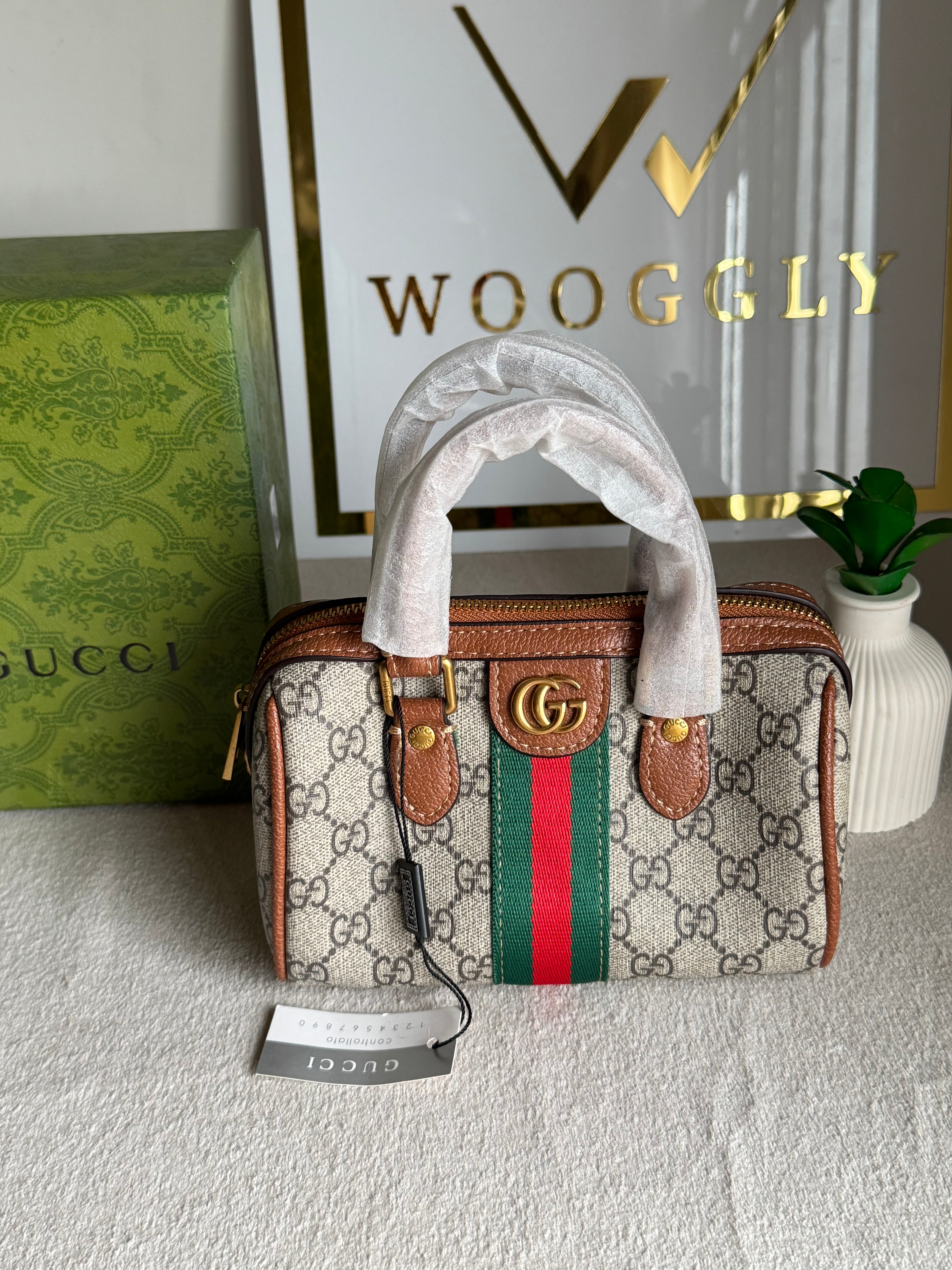 Gucci Mini Duffle Bag - Fall Brown
