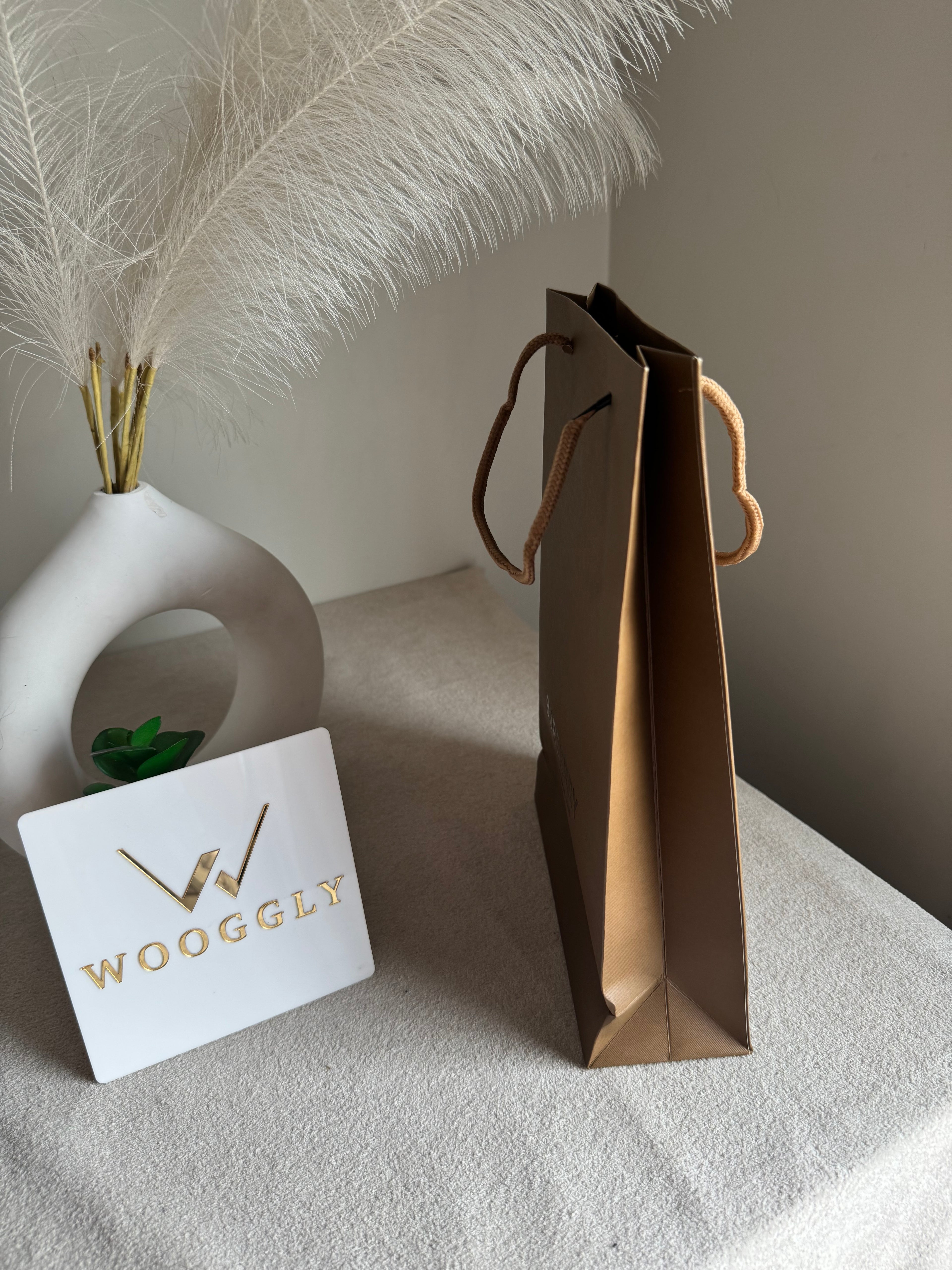Gift Bag - Burberry - Small (ONLY FOR PICK UP OR INDRIVE CUSTOMERS IN LAHORE)
