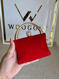 Tiny Treasure  Clutch - Red