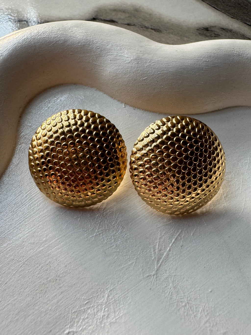 Tiara Earrings - 18K Gold Plated