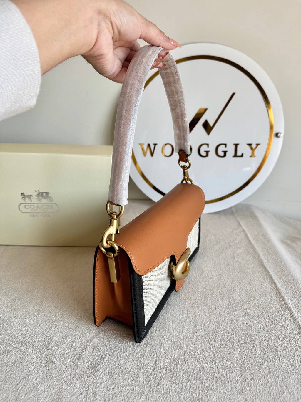 COACH TABBY EXCLUSIVE (Brown & Black) - BOX PACKING