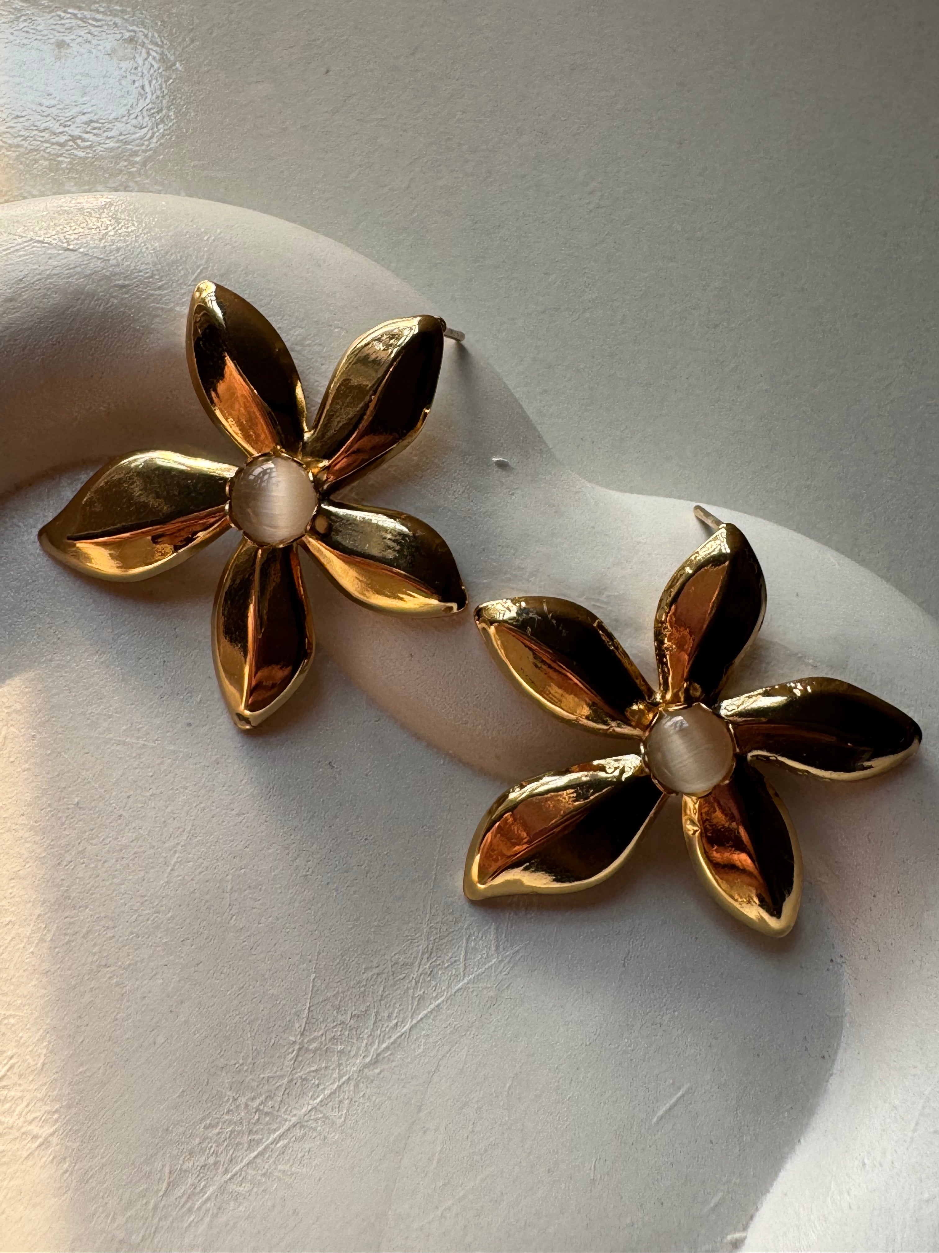 Floral Blaze - 18K Gold Plated