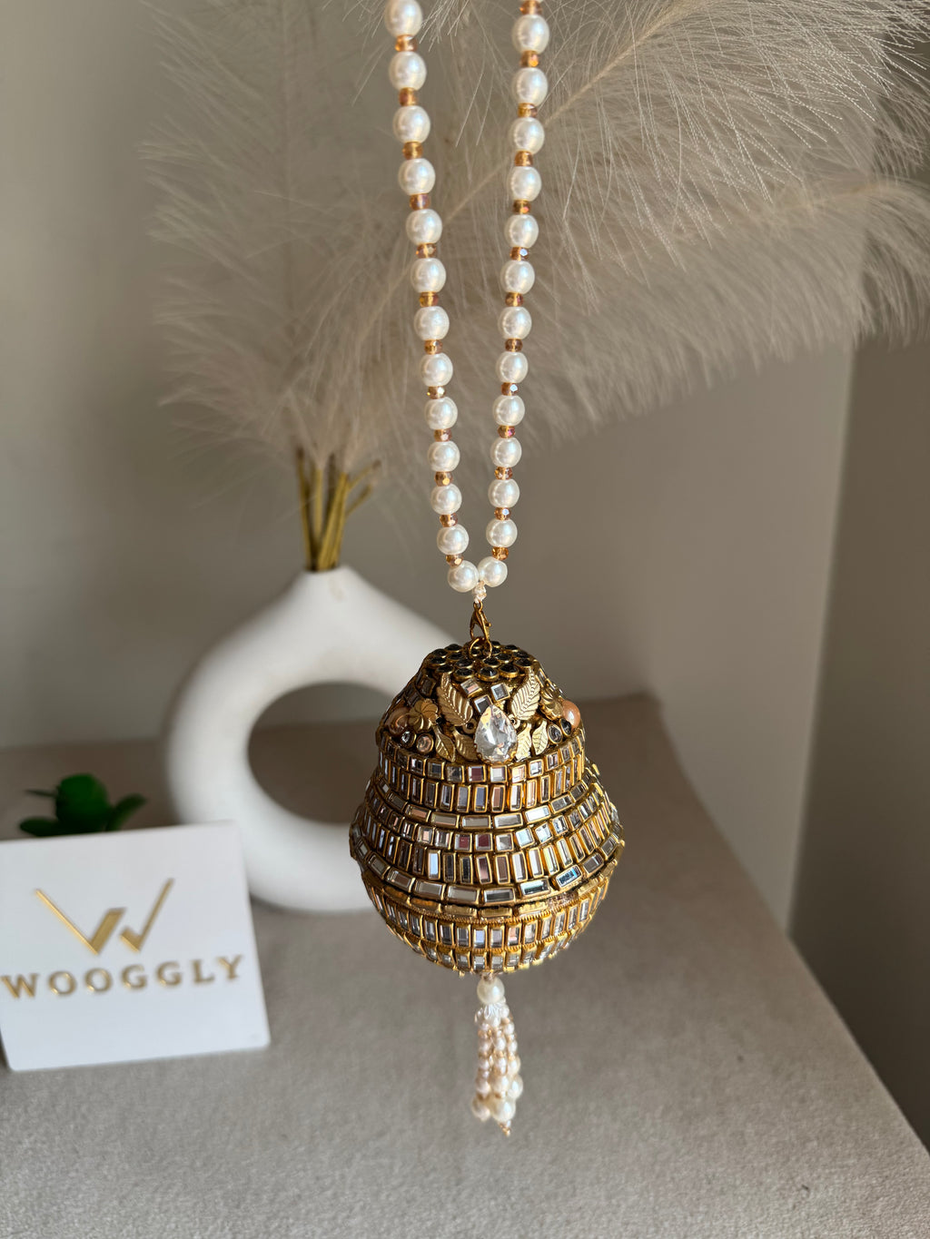 Turkish Potli - Kundan with Stone