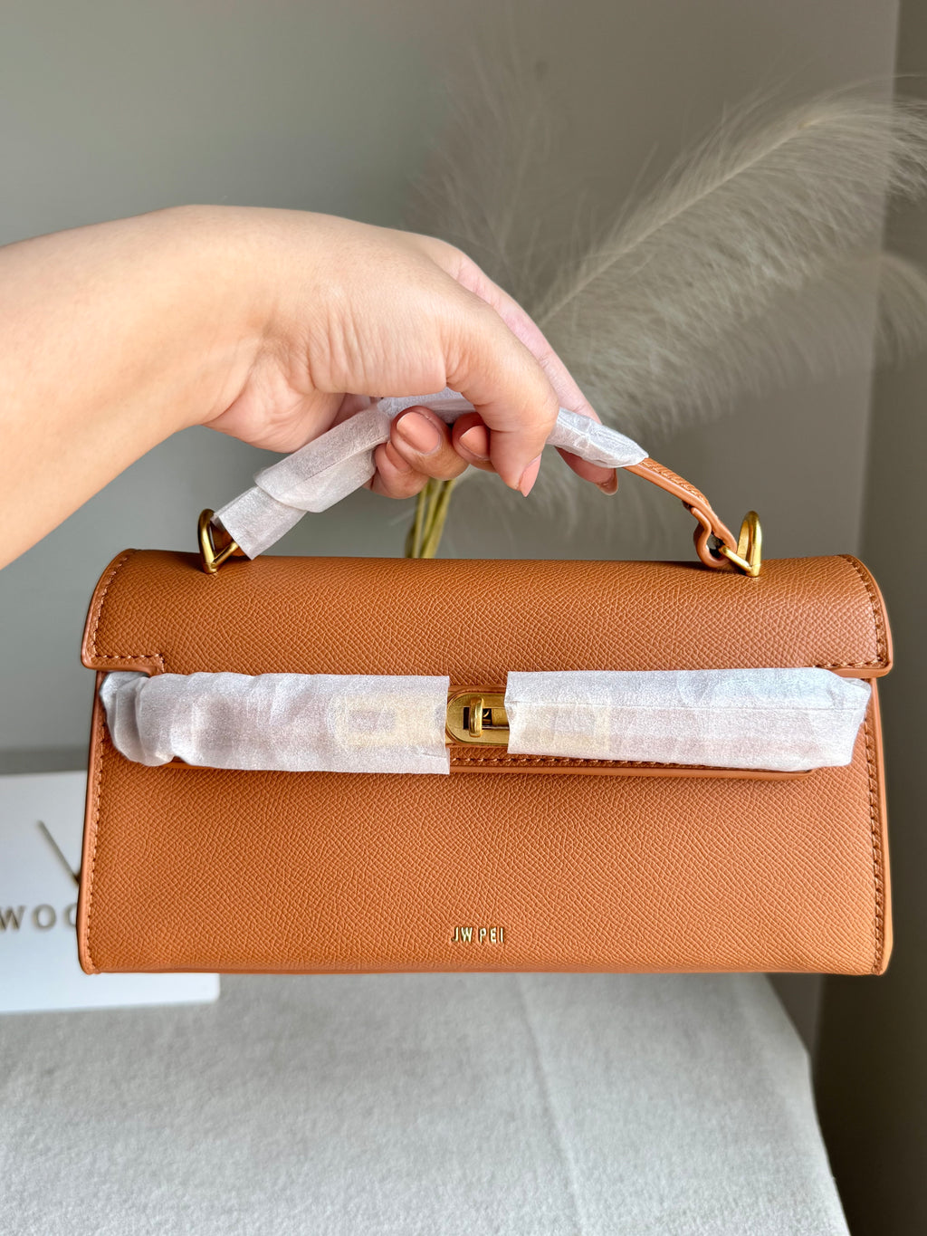 JW PEI Noor Top Handle Bag - Brown
