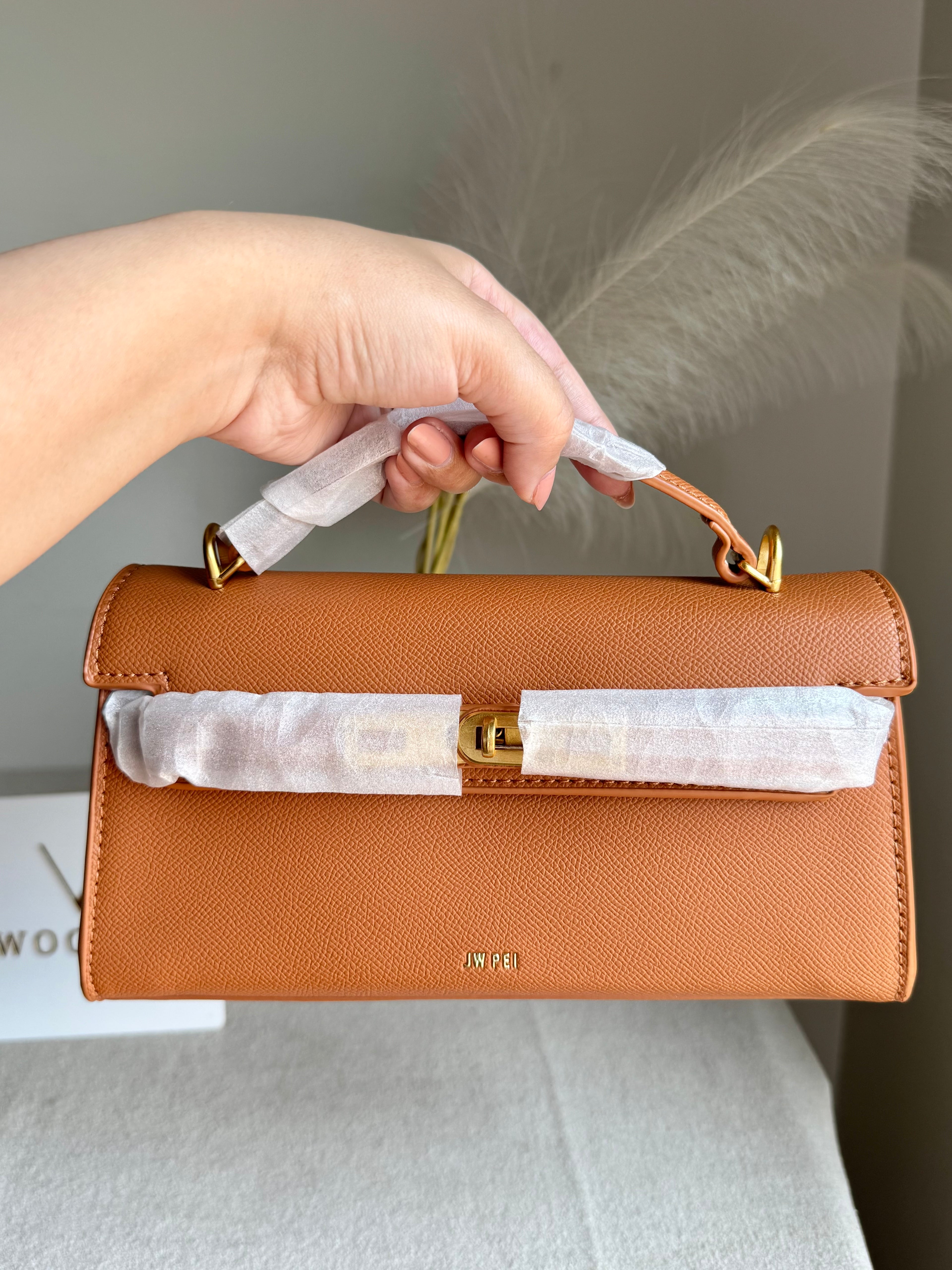 JW PEI Noor Top Handle Bag - Brown