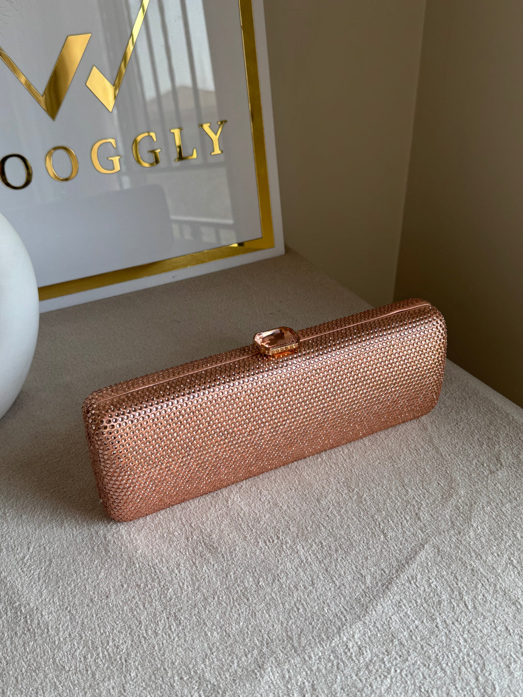 High Quality Élan Clutch - Rose Gold