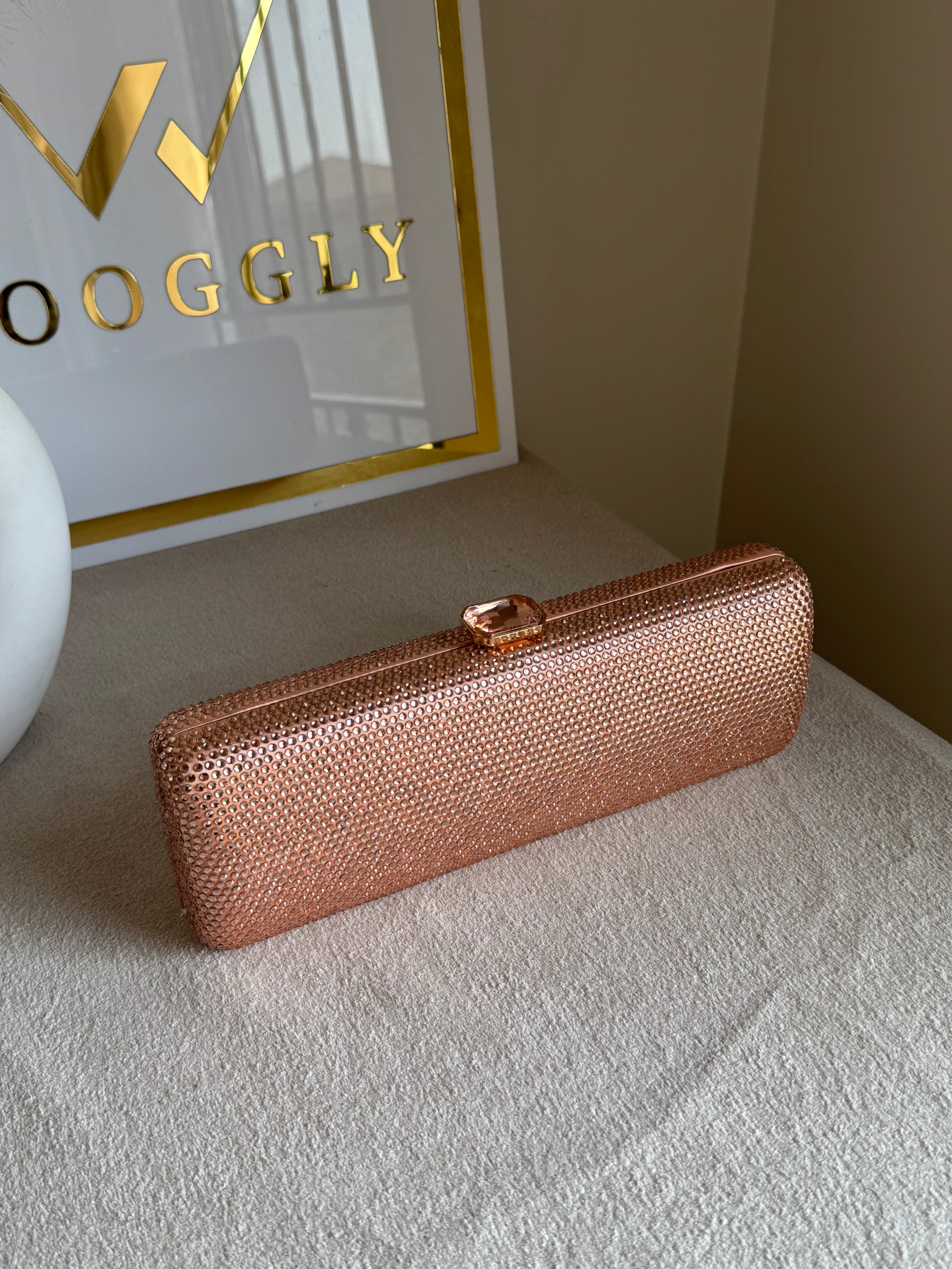 High Quality Élan Clutch - Rose Gold