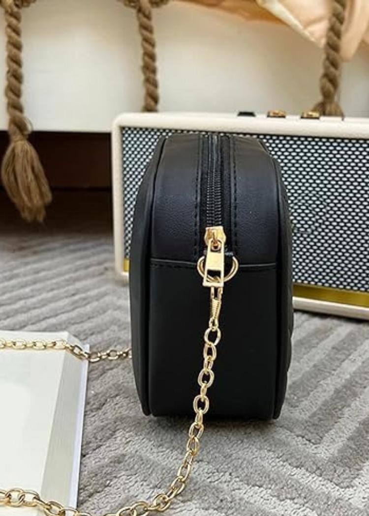 Ella Black Crossbody