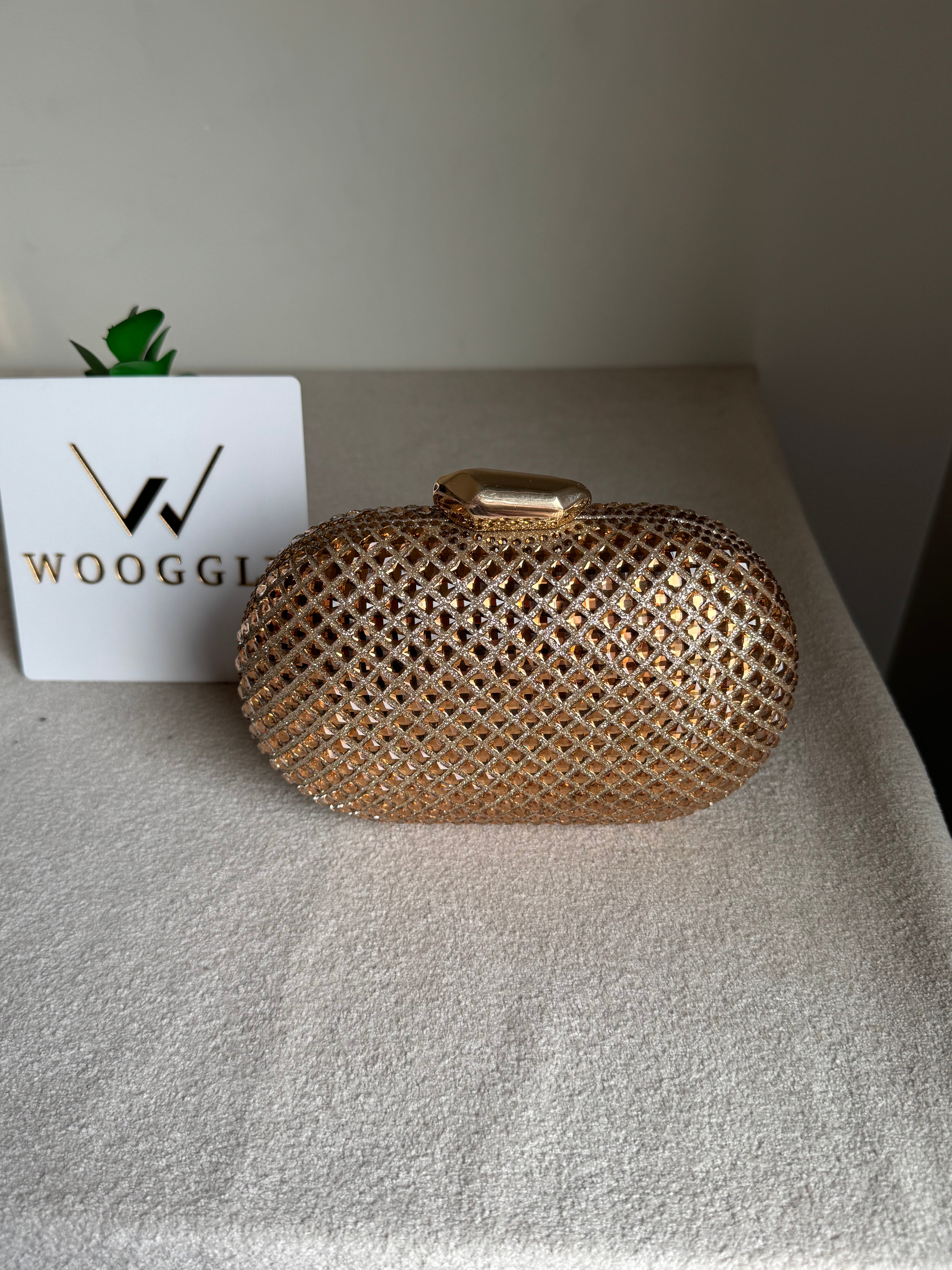 Belle Clutch Champagne
