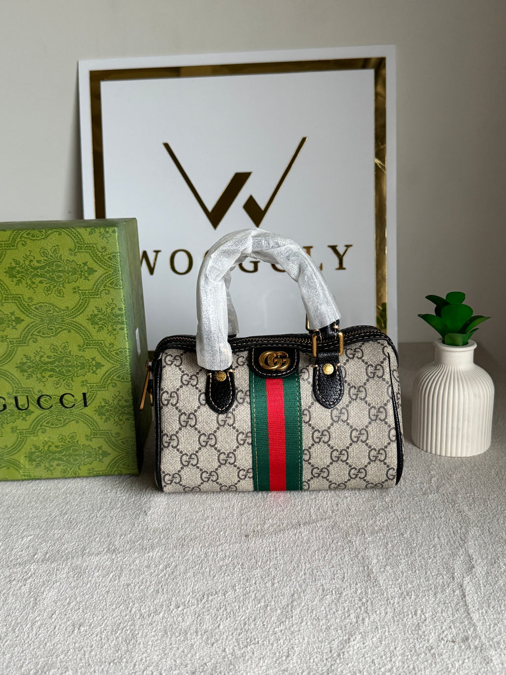 Gucci Mini Duffle Bag - Black