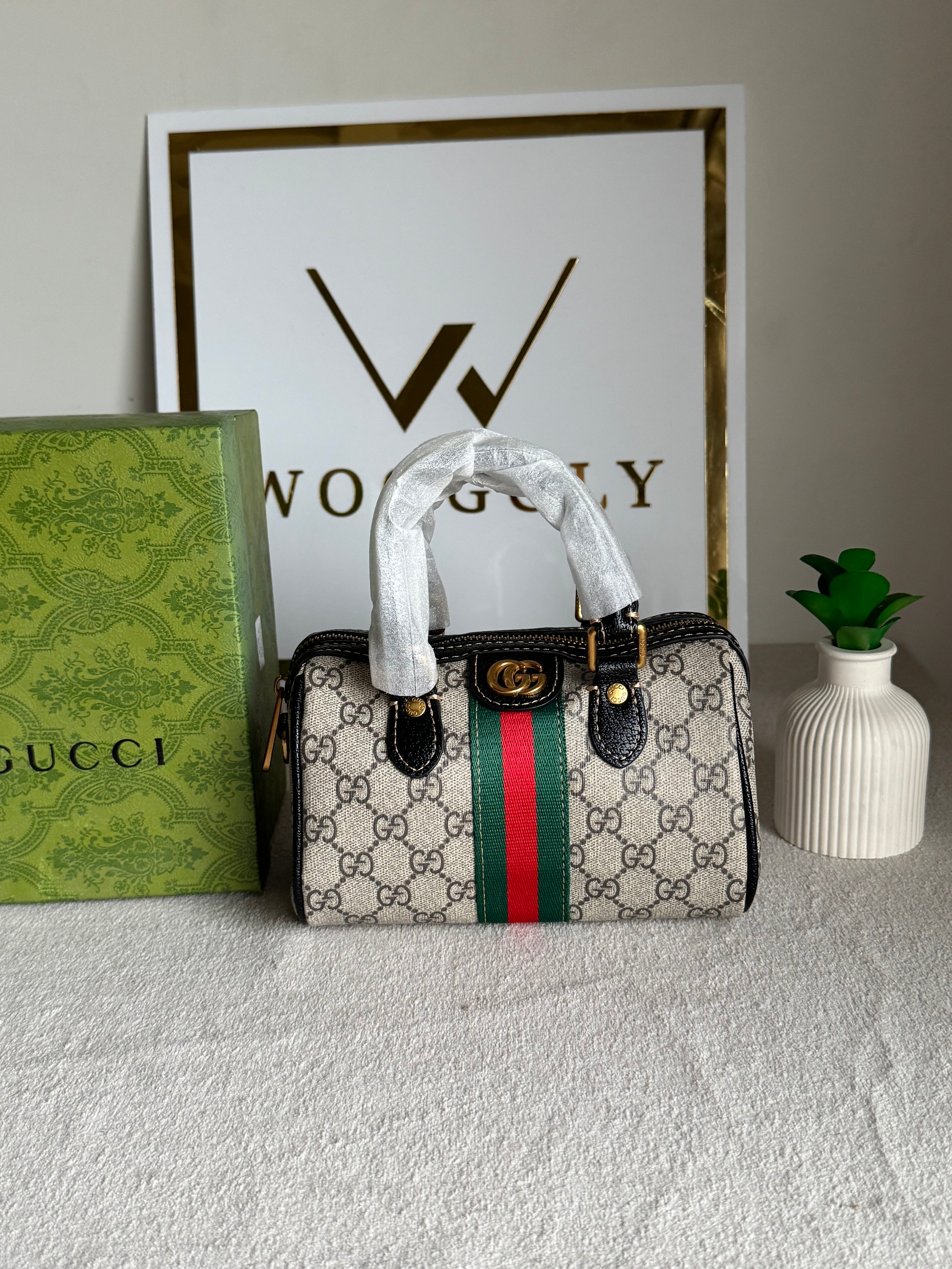 Gucci Mini Duffle Bag - Black