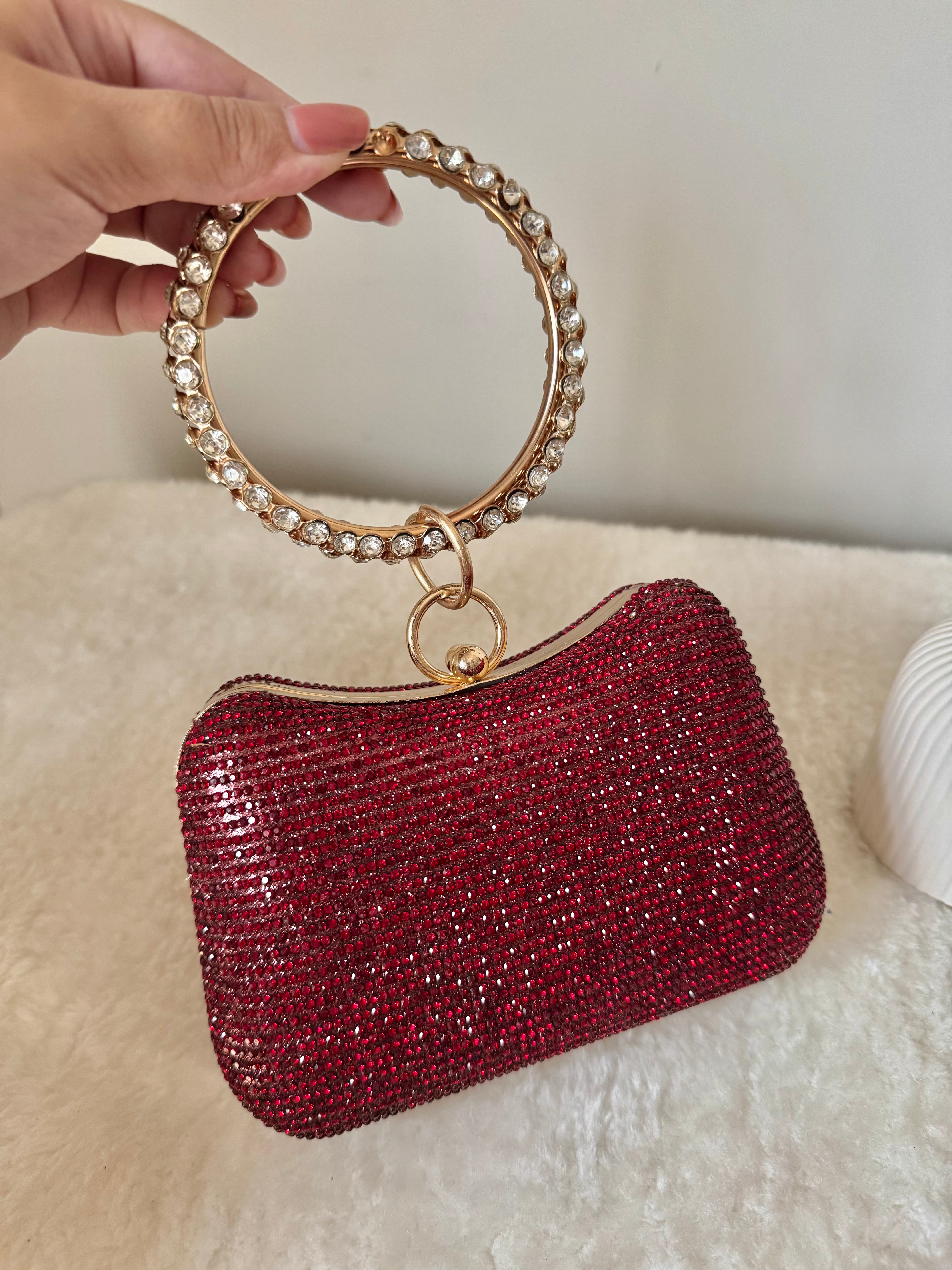 Signature Clutch - Red