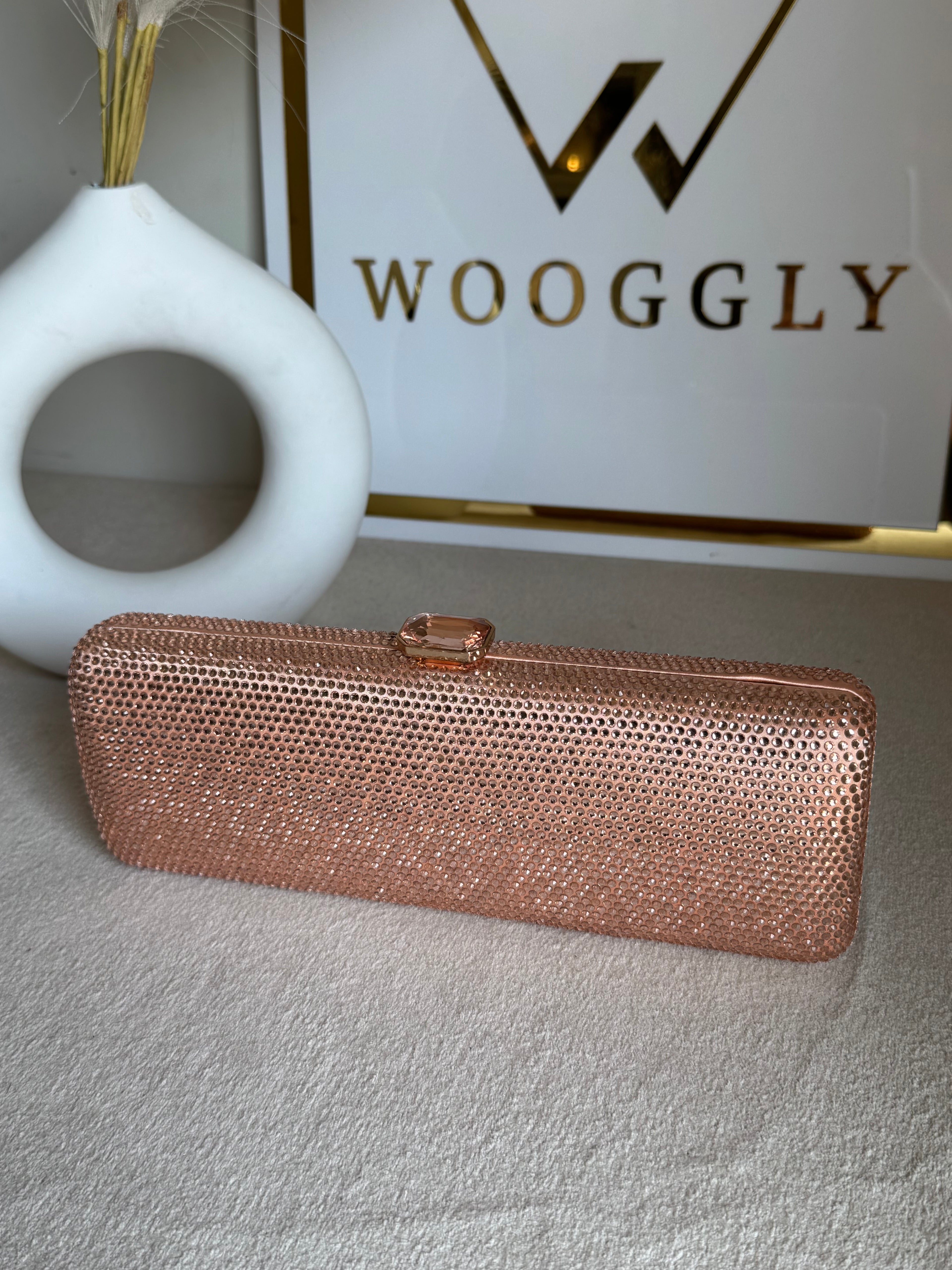 High Quality Élan Clutch - Rose Gold