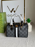 Gucci Mini Duffle Bag - Black & White