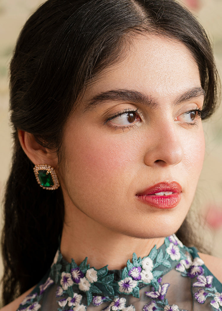 Emerald Radiance Earrings