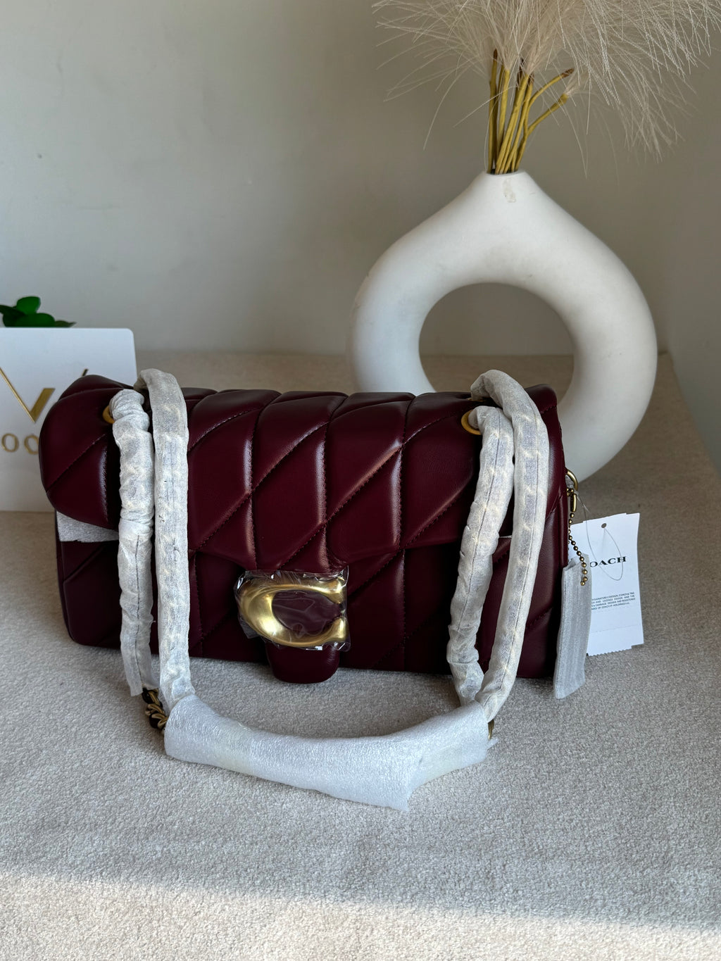 Quilted Tabby 26 EXTREMELY PREMIUM (Cherry) - BOX PACKING