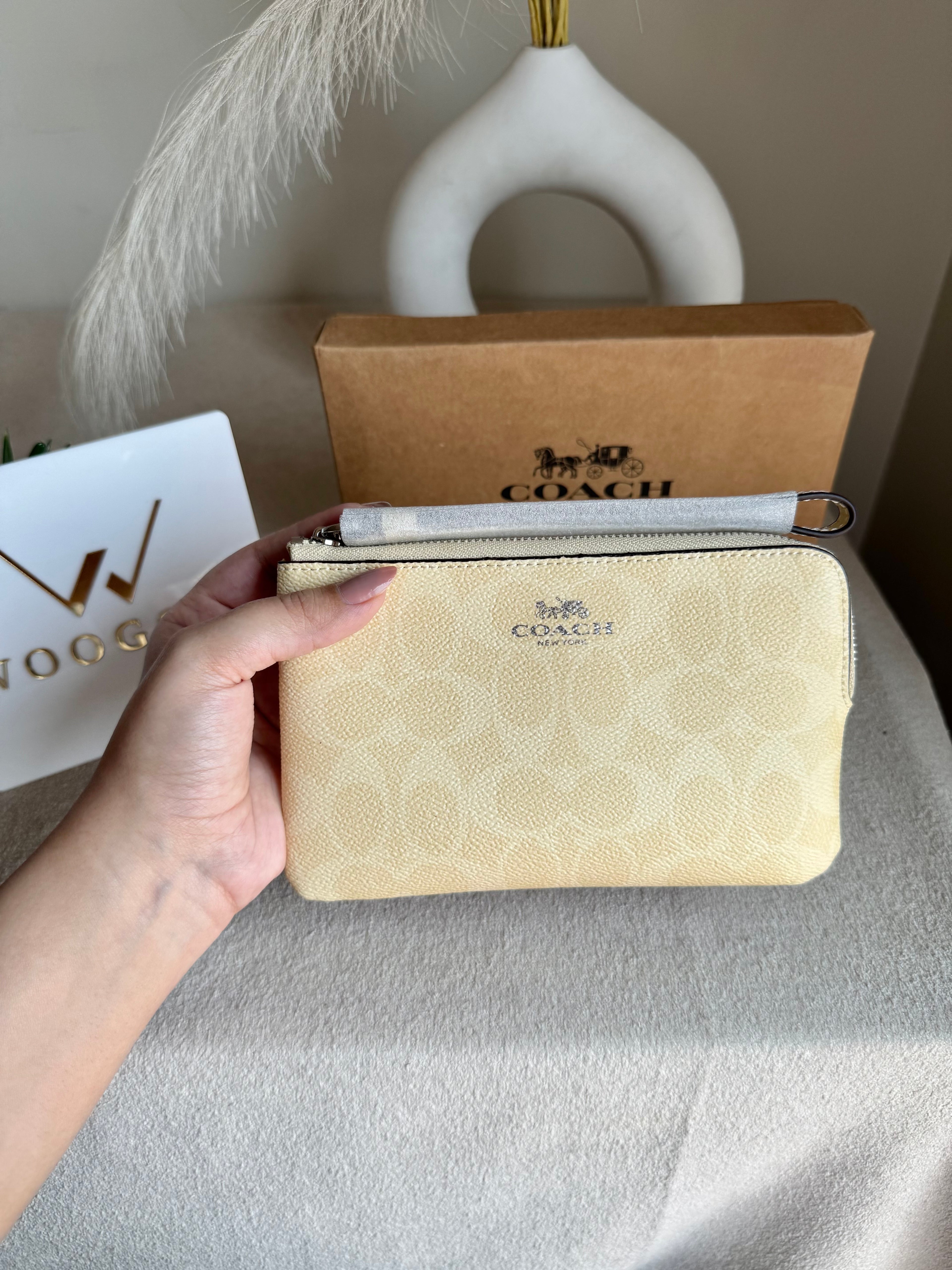 High Quality Wristlet - Butter Yellow