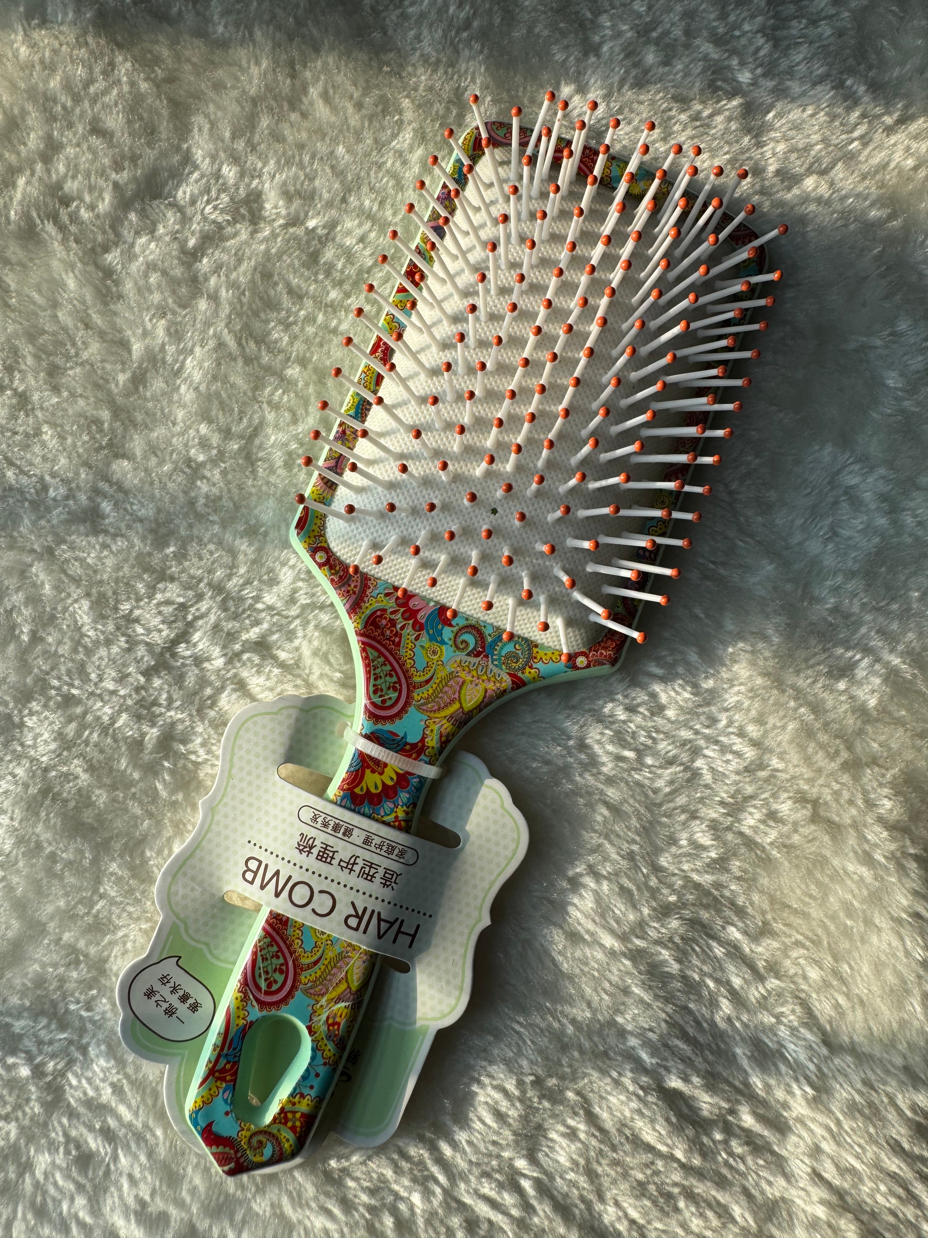Multi Color Square Hair Brush