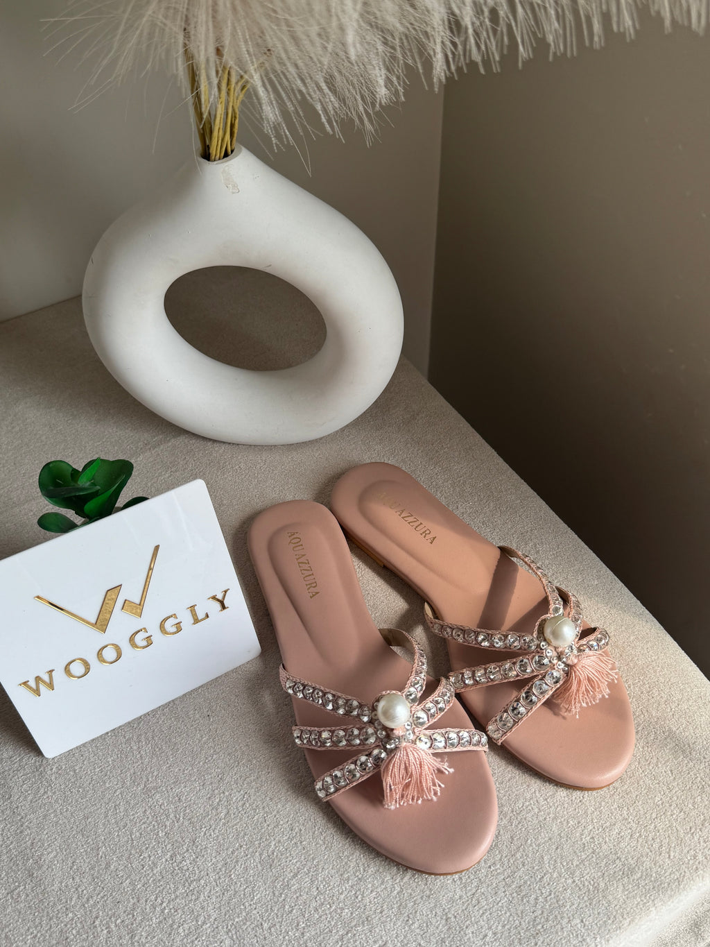 Angel Slides - Tea Pink