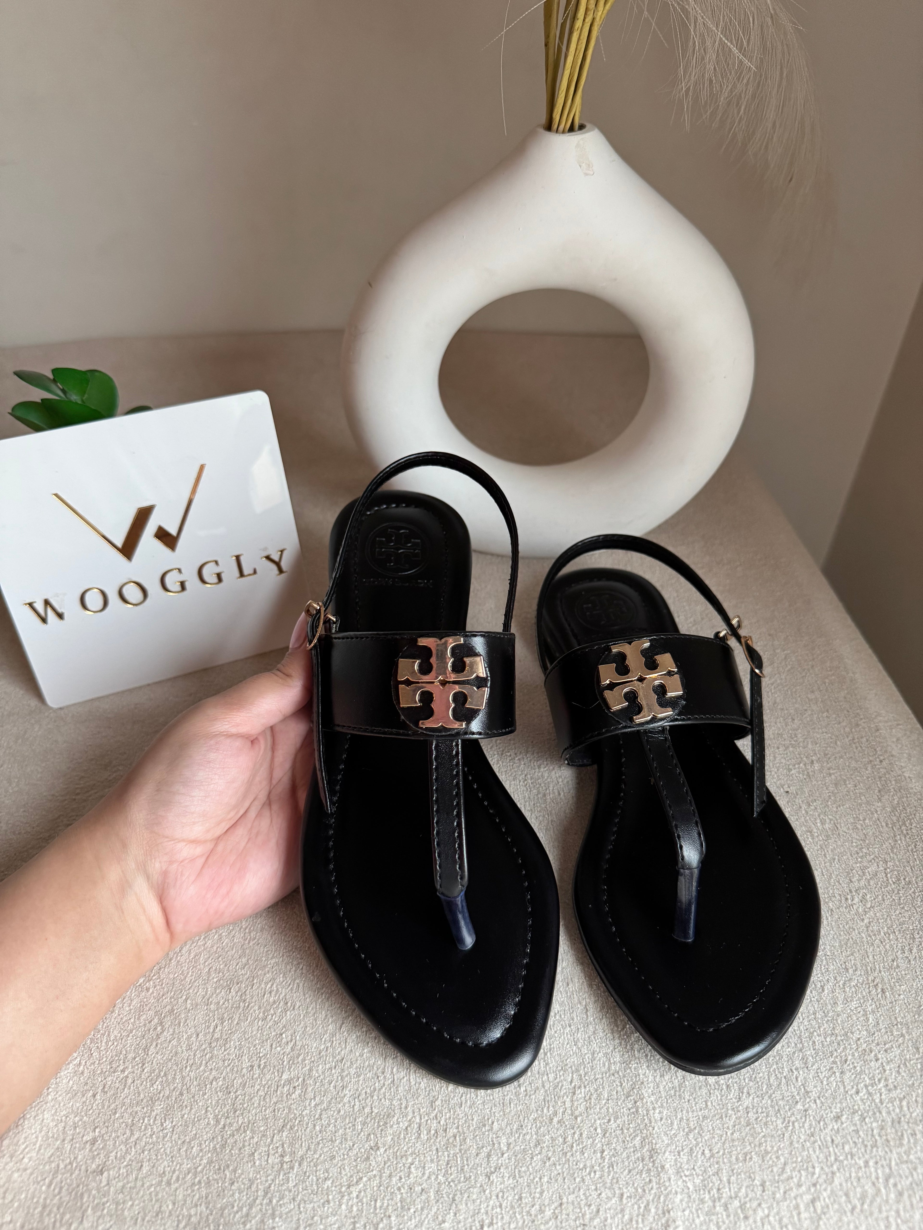 Tory Burch Sandals Black