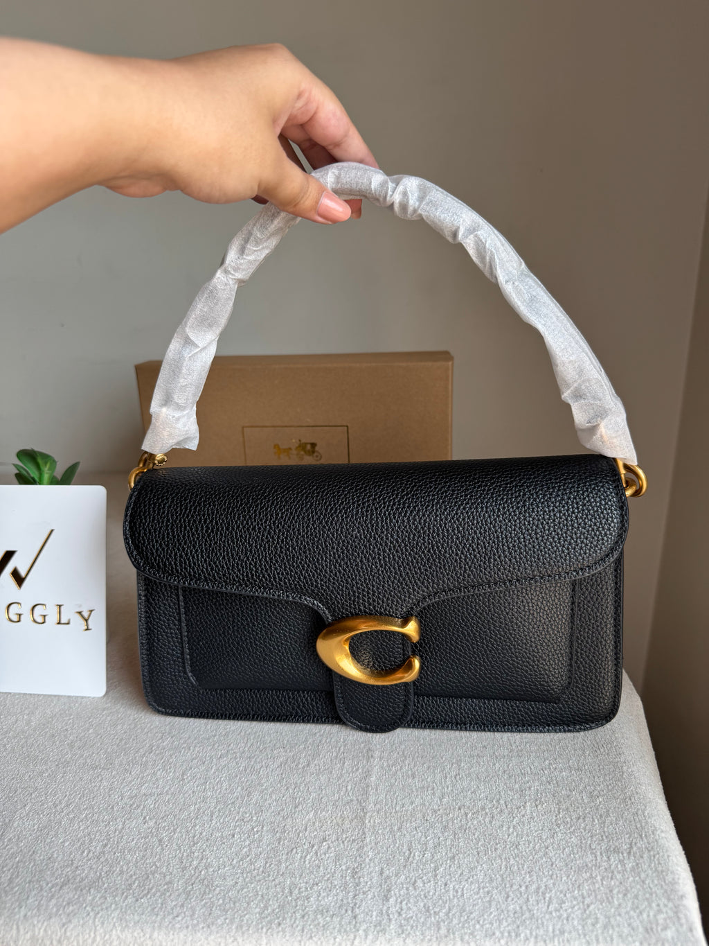 COACH TABBY Black Good Quality -  BOX PACKING