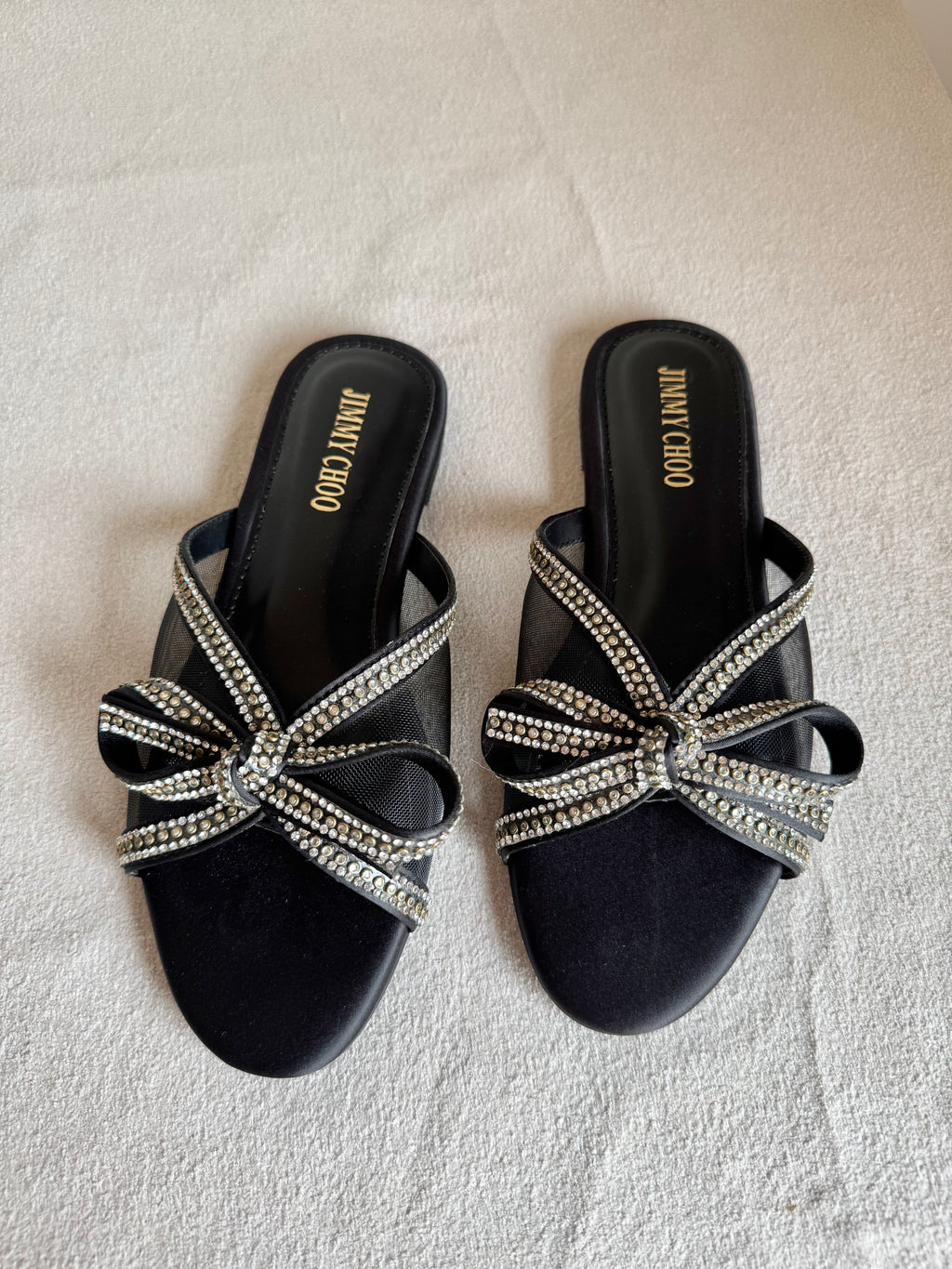 Jimmy Choo Slides - Black